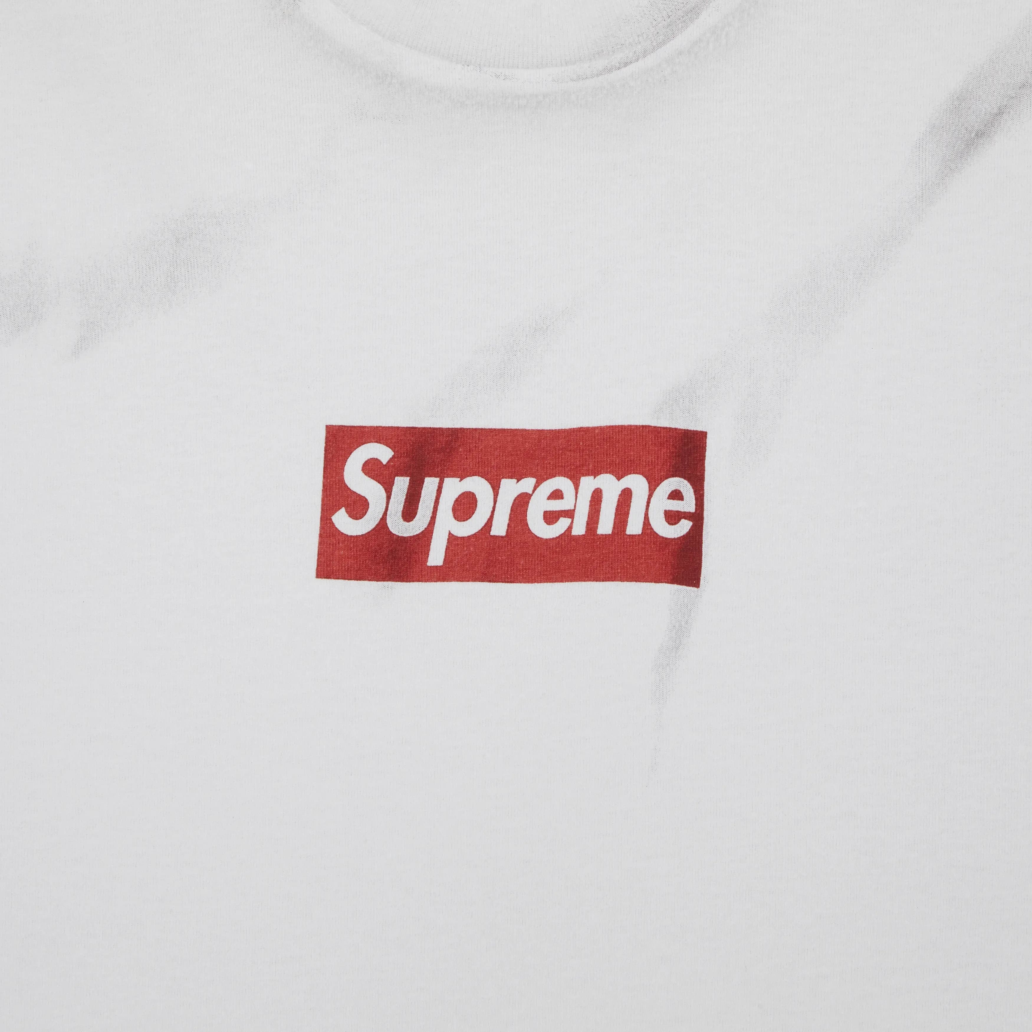 Supreme x MM6 Maison Margiela Box Logo Tee 'White' 3