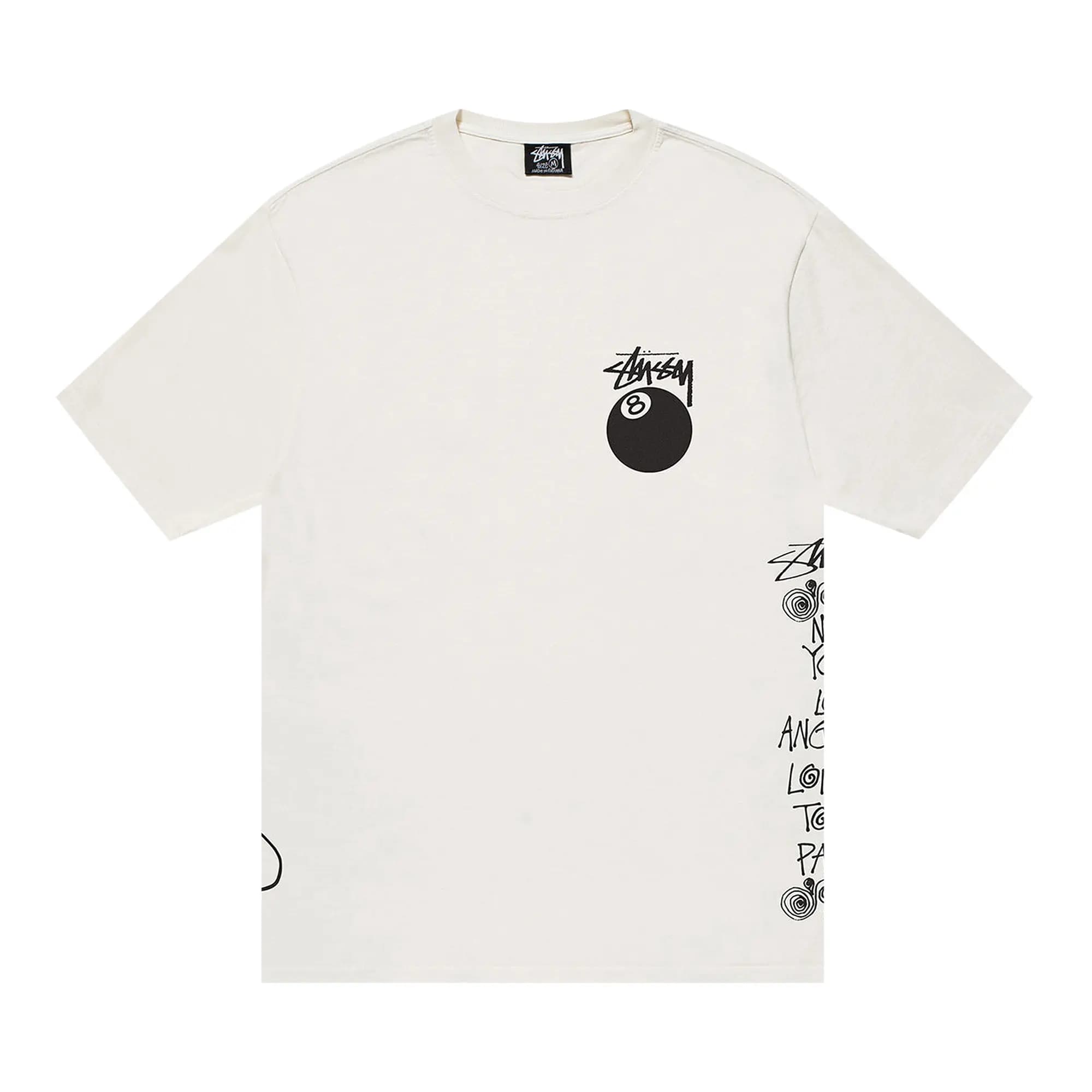 Stussy Test Strike Pigment Dyed Tee 'Natural' by Stüssy