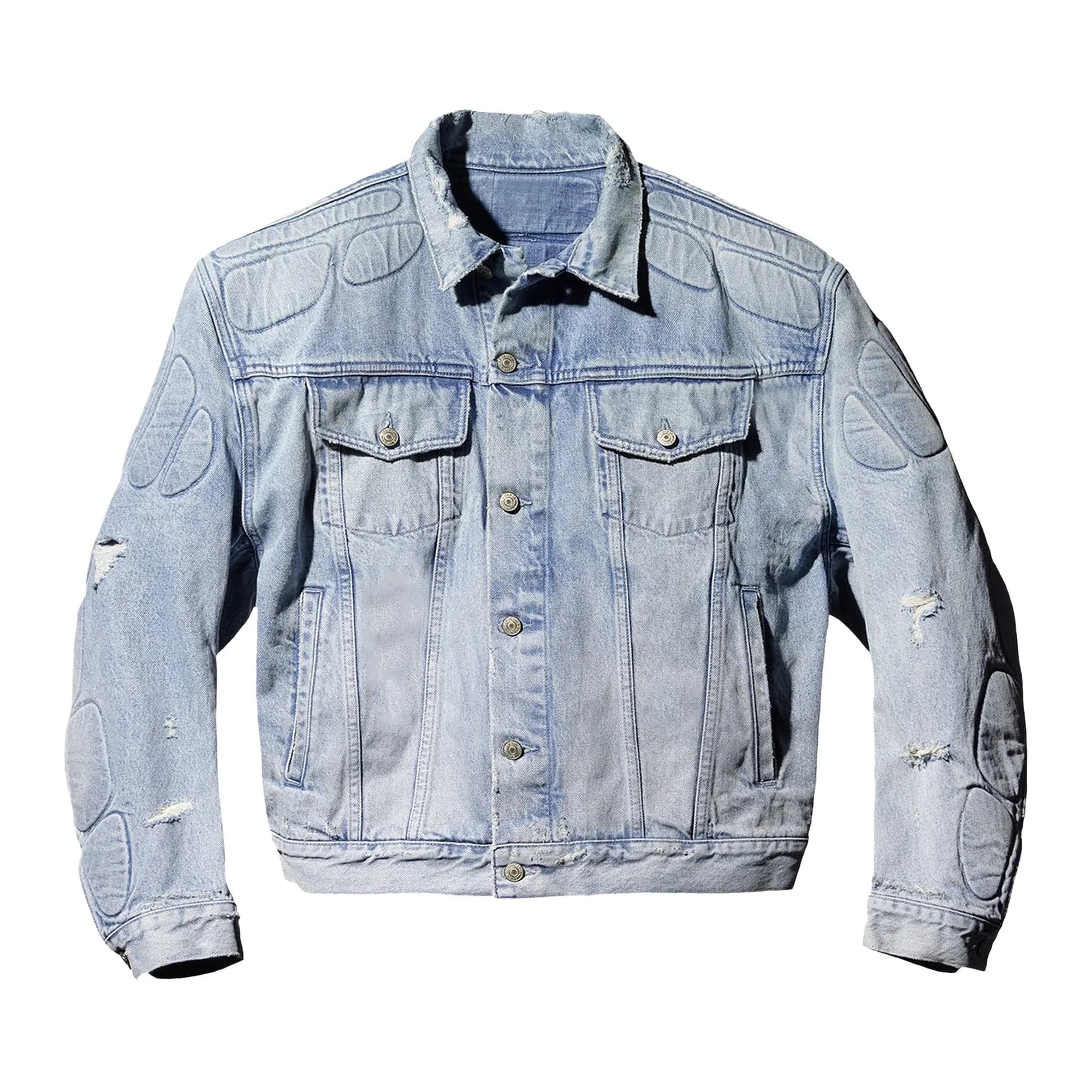 Yeezy Gap Engineered by Balenciaga Padded Denim Jacket 'Blue' by Balenciaga