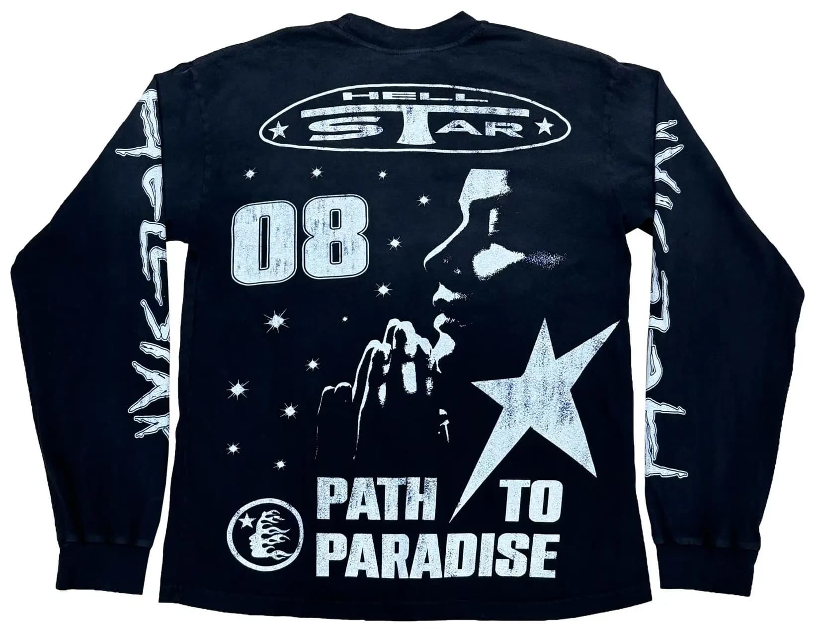 Hellstar Greatest Hits 08' Long-Sleeve 'Black' 2