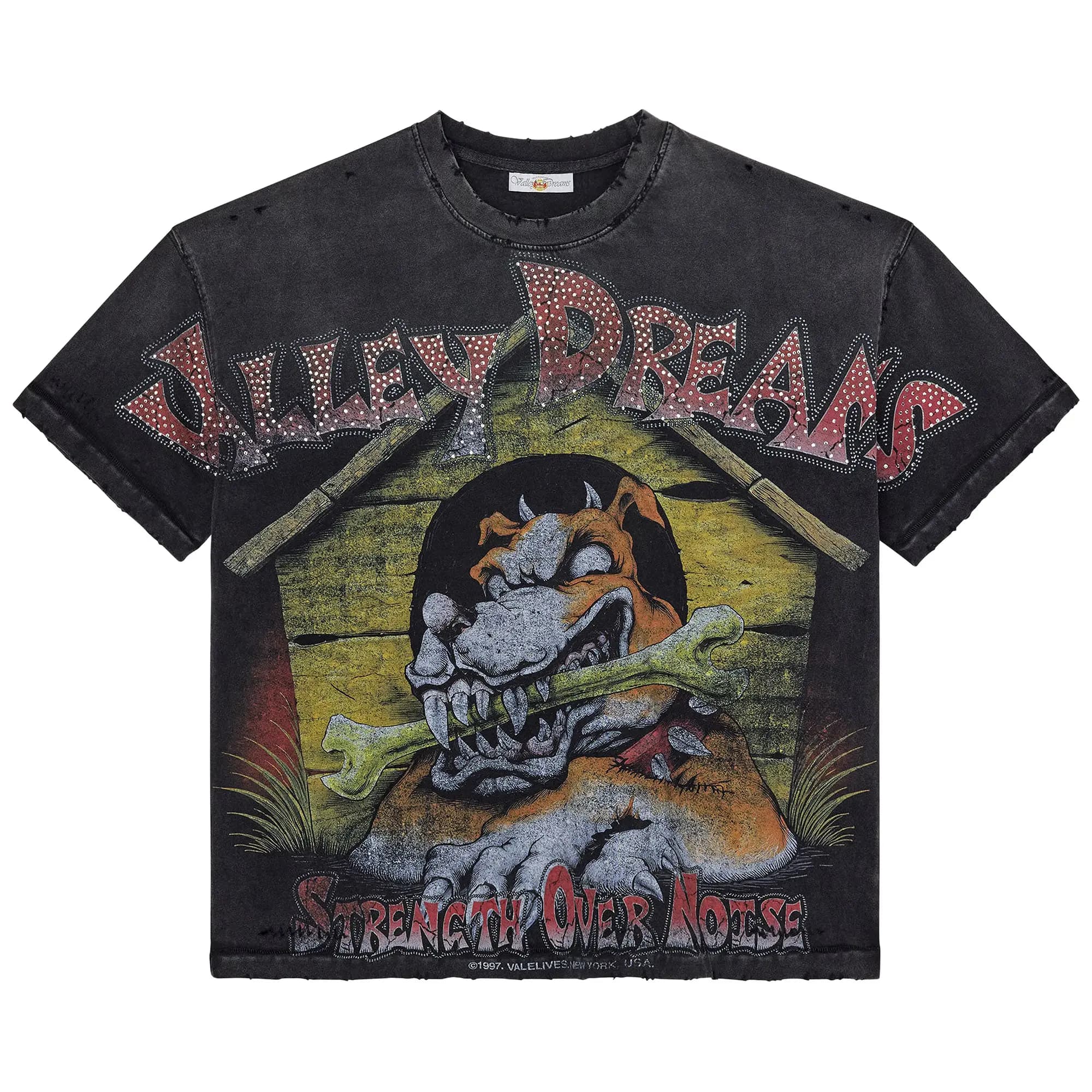 Vale Forever Doghouse Bling Tee 'Black' by Vale Forever
