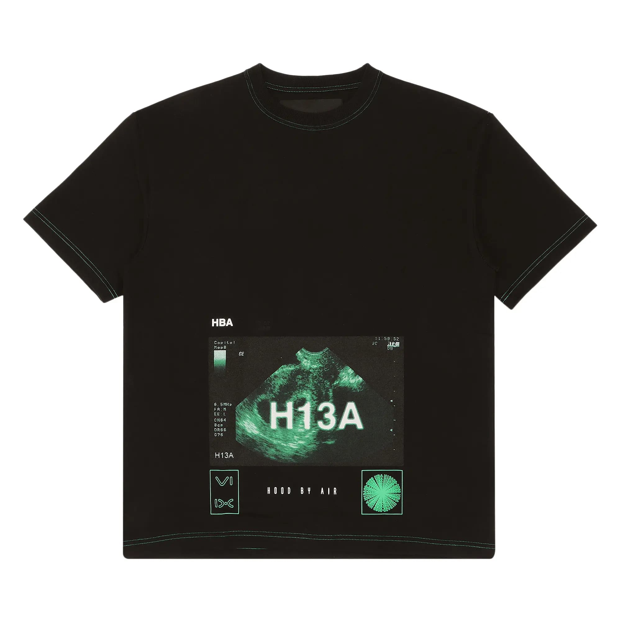 Hood By Air Short-Sleeve Tee 'Black' by Hood By Air