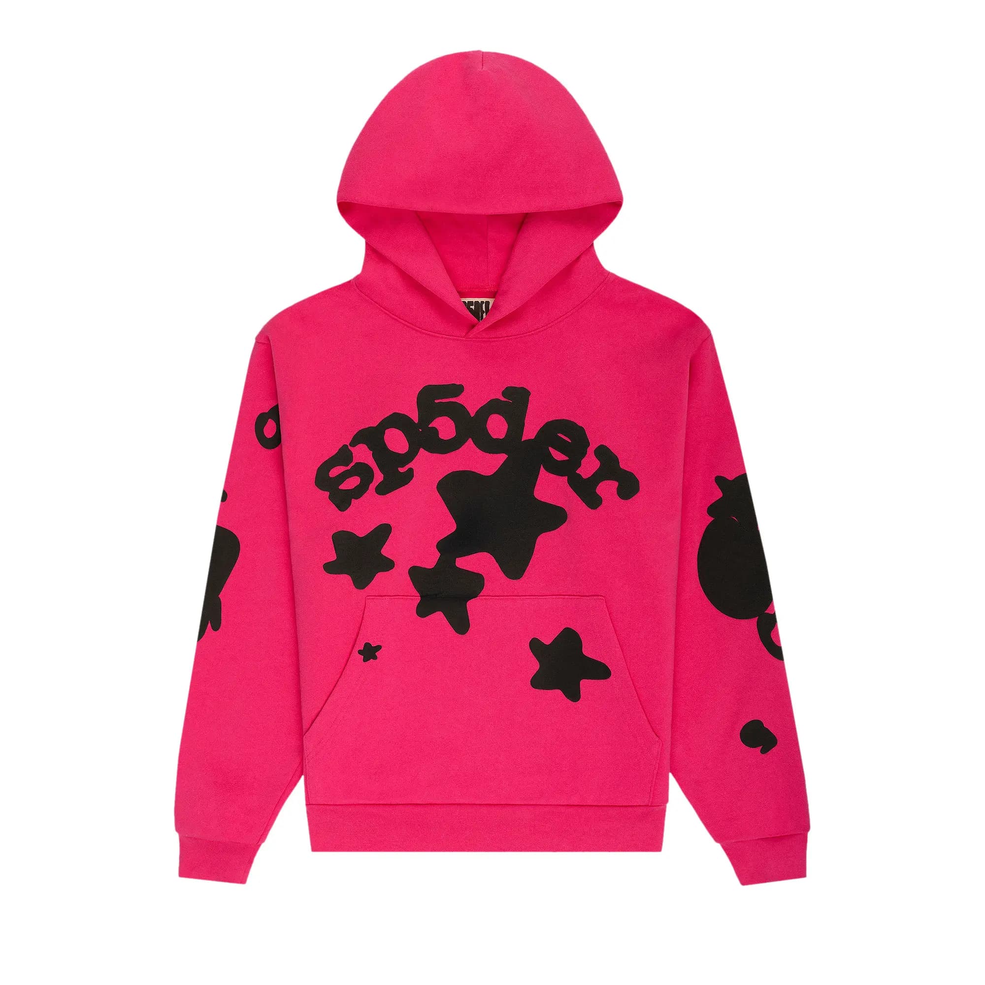 Sp5der Beluga Hoodie 'Pink' by SP5DER