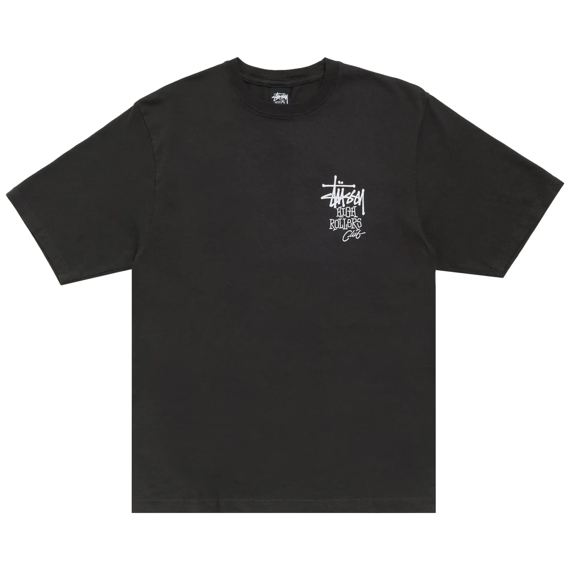 Stussy High Rollers Tee 'Faded Black' by Stüssy