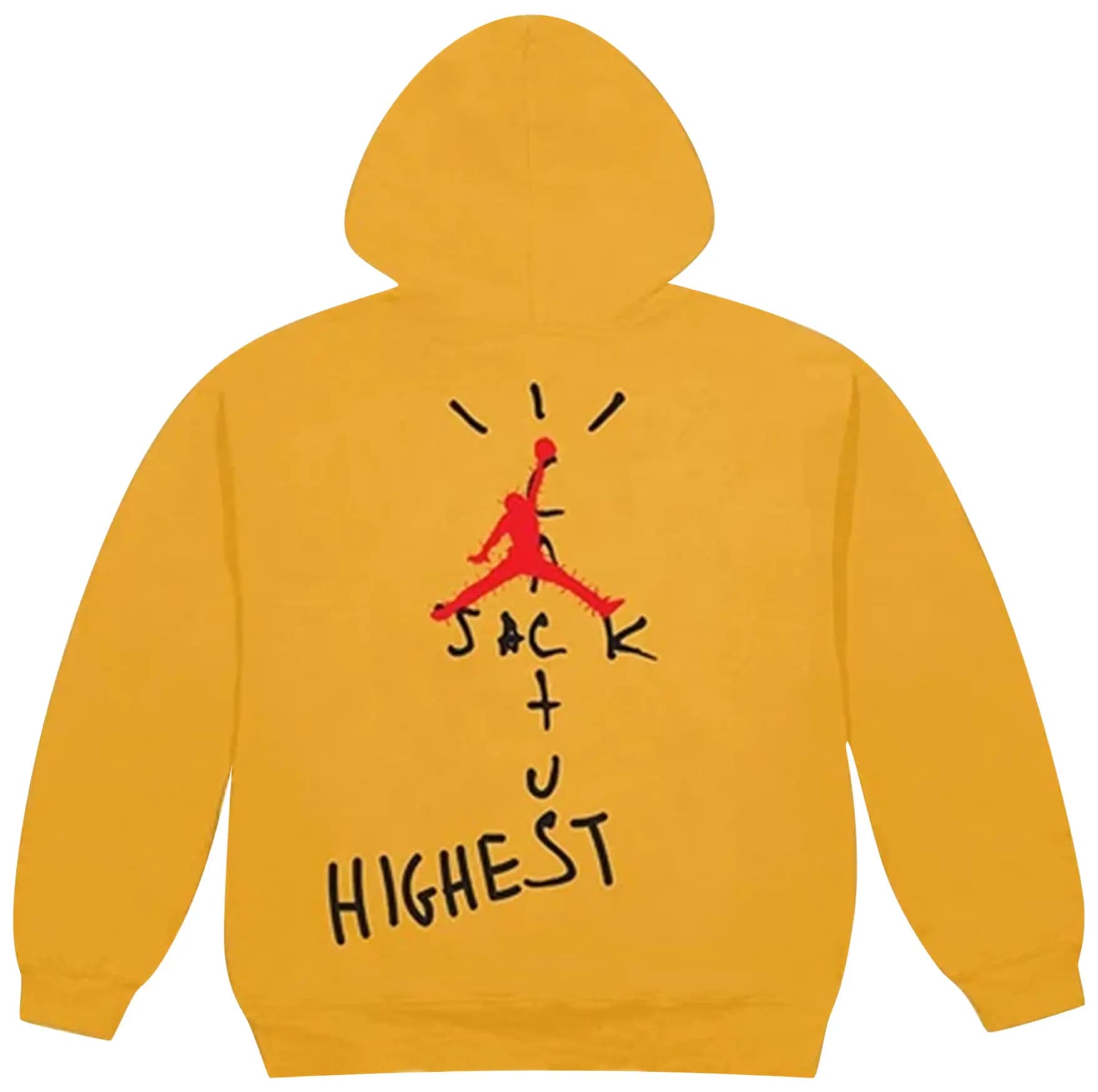 Cactus Jack by Travis Scott x Air Jordan Highest Hoodie 'Gold' by Cactus Jack By Travis Scott