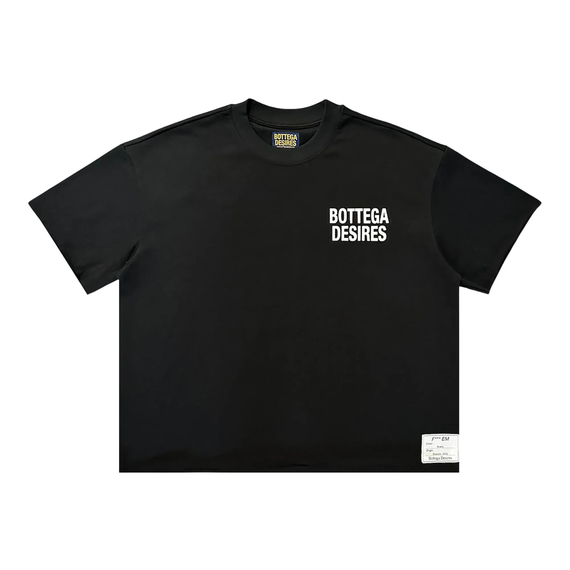 Bottega Desires Fuck Em T-Shirt 'Black' by Bottega Desires