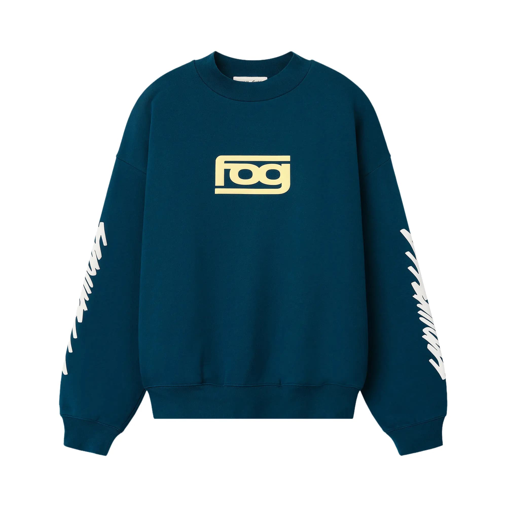 Fear of God Essentials Classic Raglan Hi-Crewneck 'Night Sea' by Fear of God