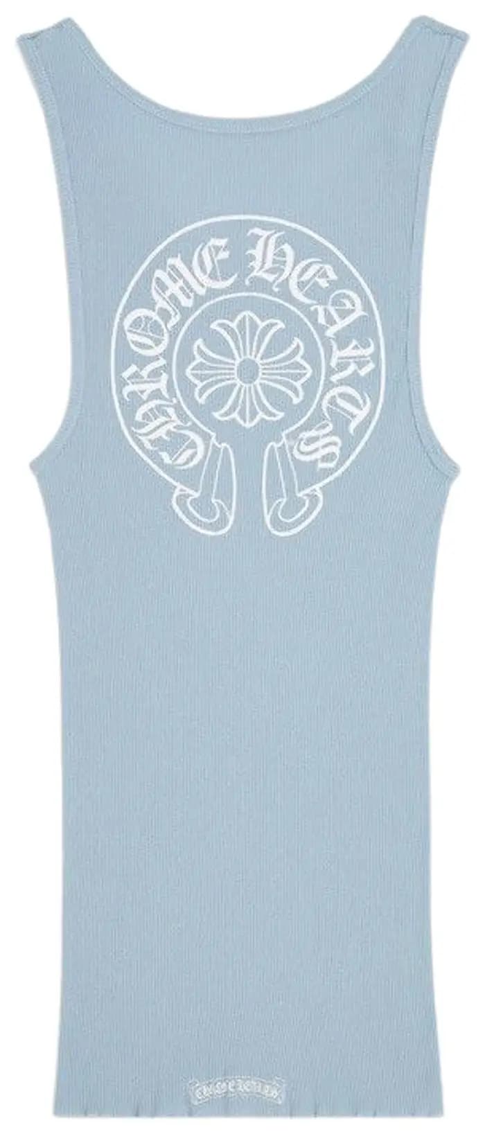 Chrome Hearts Rib Tank 'Baby Blue' 2