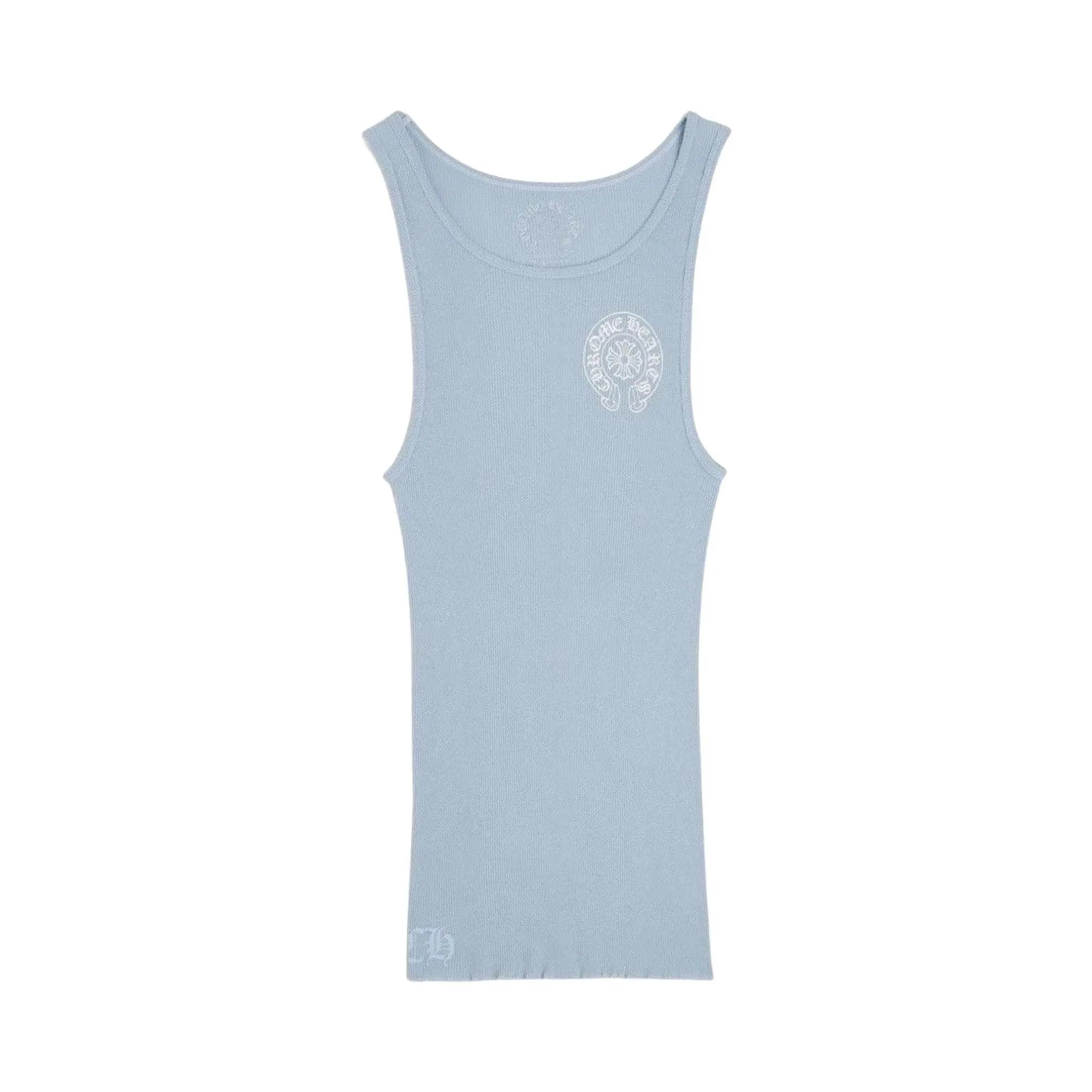 Chrome Hearts Rib Tank 'Baby Blue' by Chrome Hearts