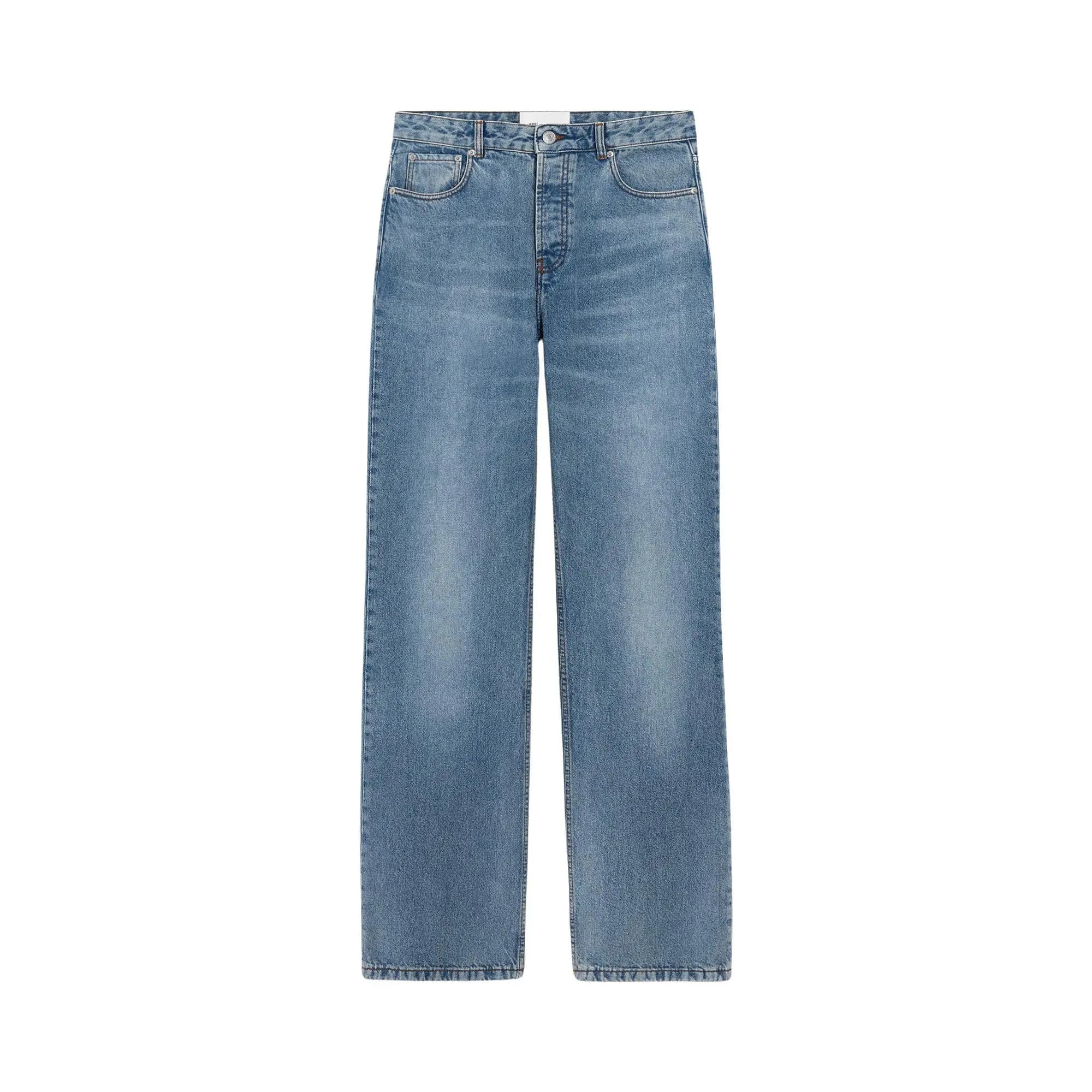 Ami Large Fit Jeans 'Bleu Used' by Ami
