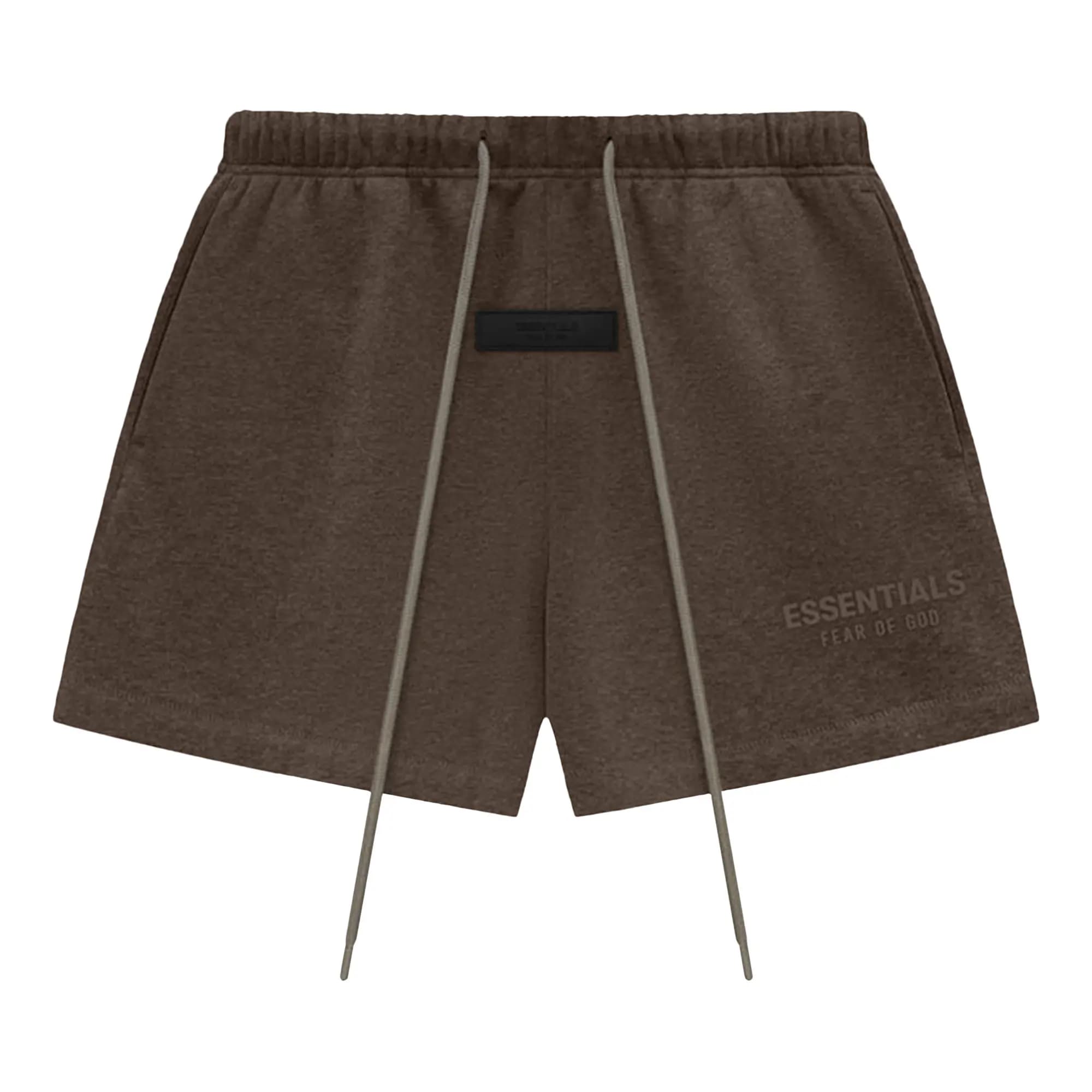 Fear of God Essentials Sweatshort 'Heather Wood' by Fear Of God Essentials