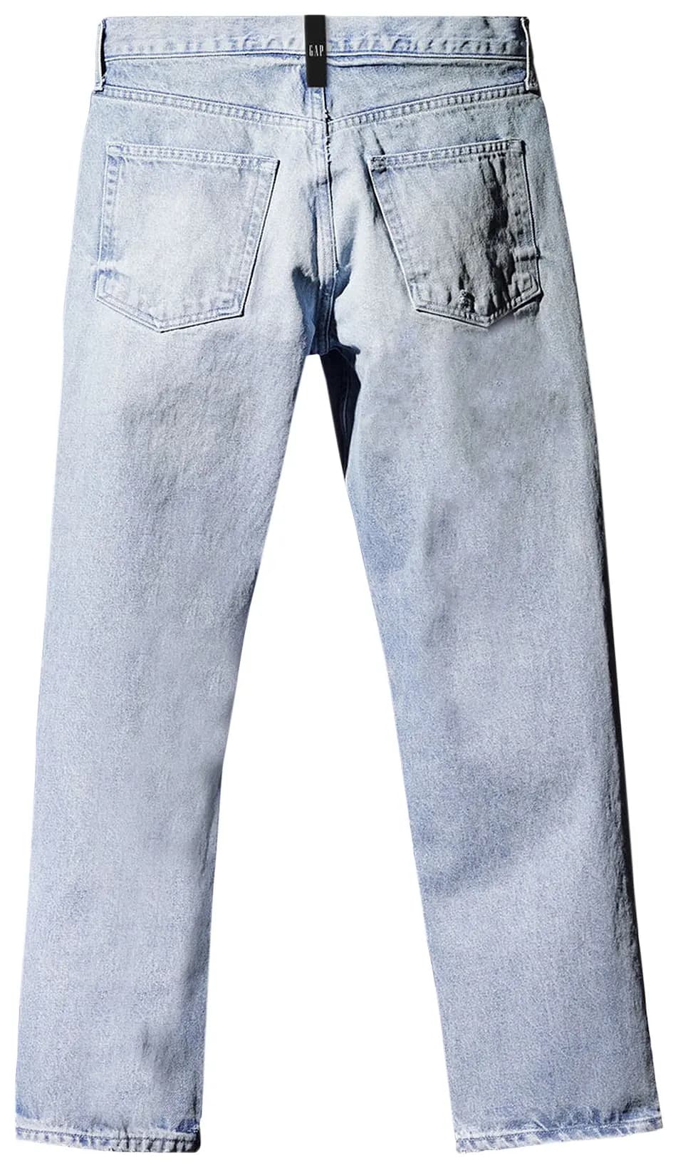 Yeezy Gap Engineered by Balenciaga 5 Pocket Denim Pants 'Blue' 2