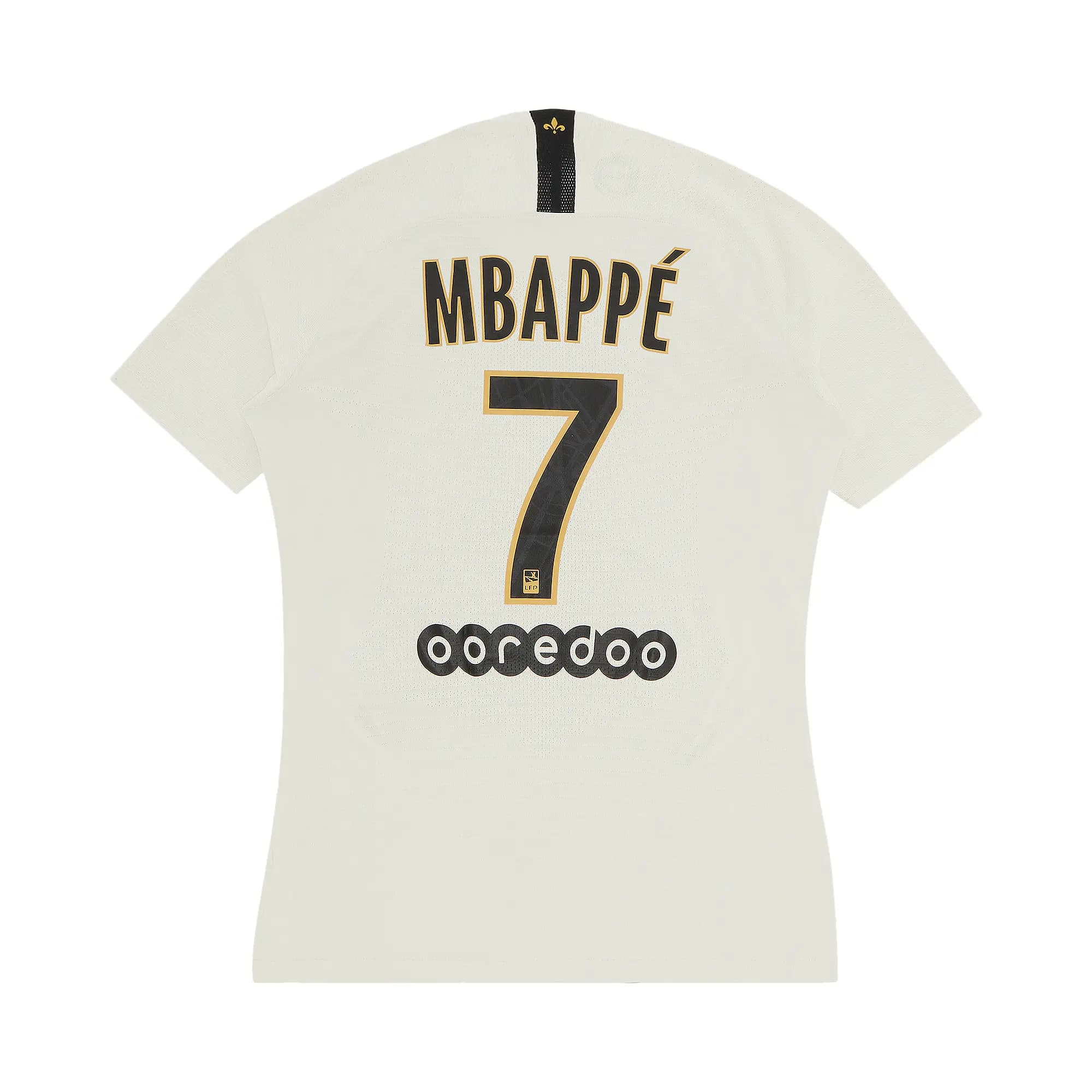 Pre-Owned Paris Saint-Germain Stock Pro Mbappé #7 Away Stadium Jersey 'White' by Paris Saint-Germain