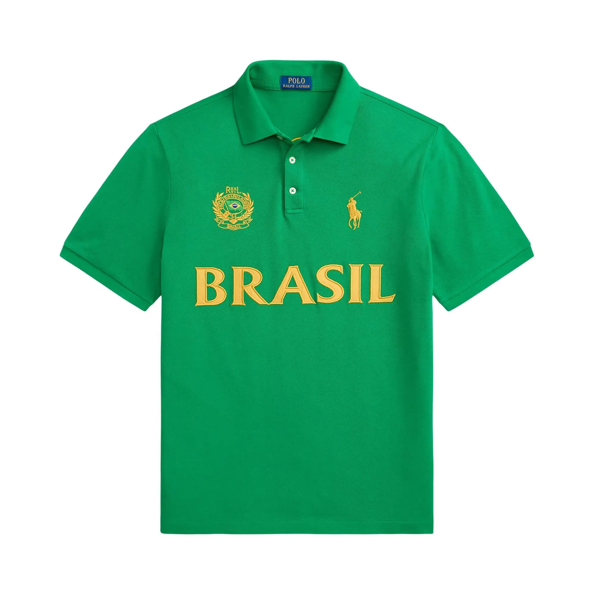 Polo Ralph Lauren Brazil Short-Sleeve Mesh Polo 'Cruise Green' by Polo Ralph Lauren