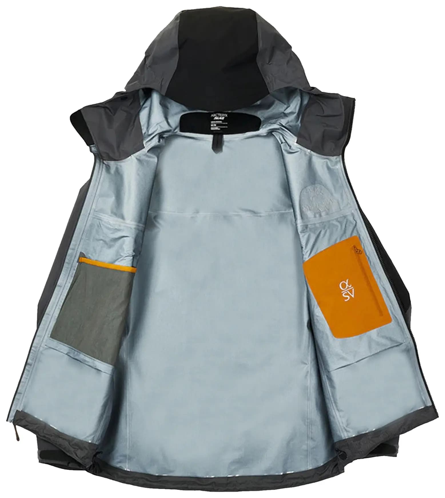 Palace x Arc'Teryx Alpha SV Jacket 'Grey' by Palace