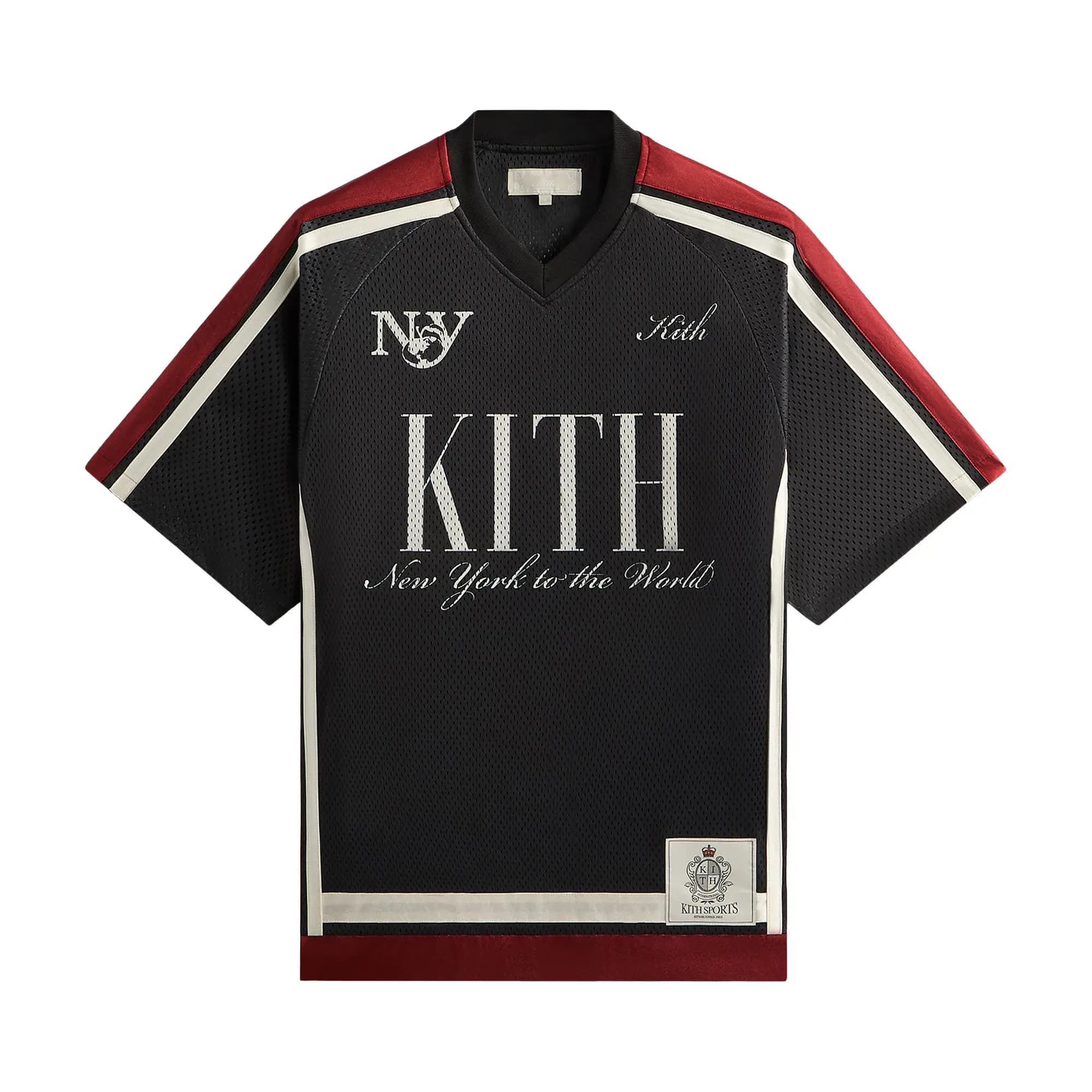 Kith Mesh Leon Jersey 'Black' by Kith