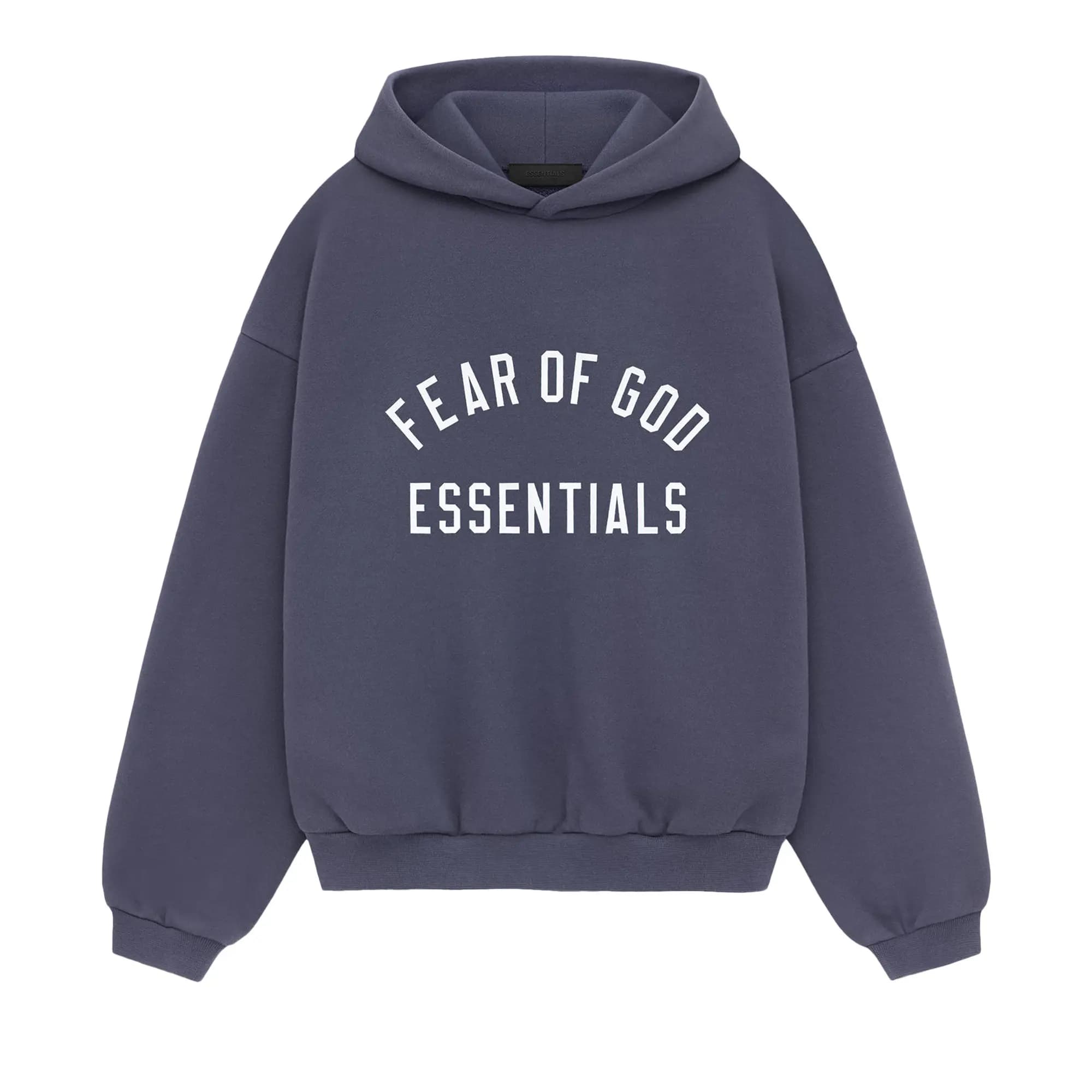 Fear of God Essentials Kids Fleece Hoodie 'Marine' by Fear Of God Essentials