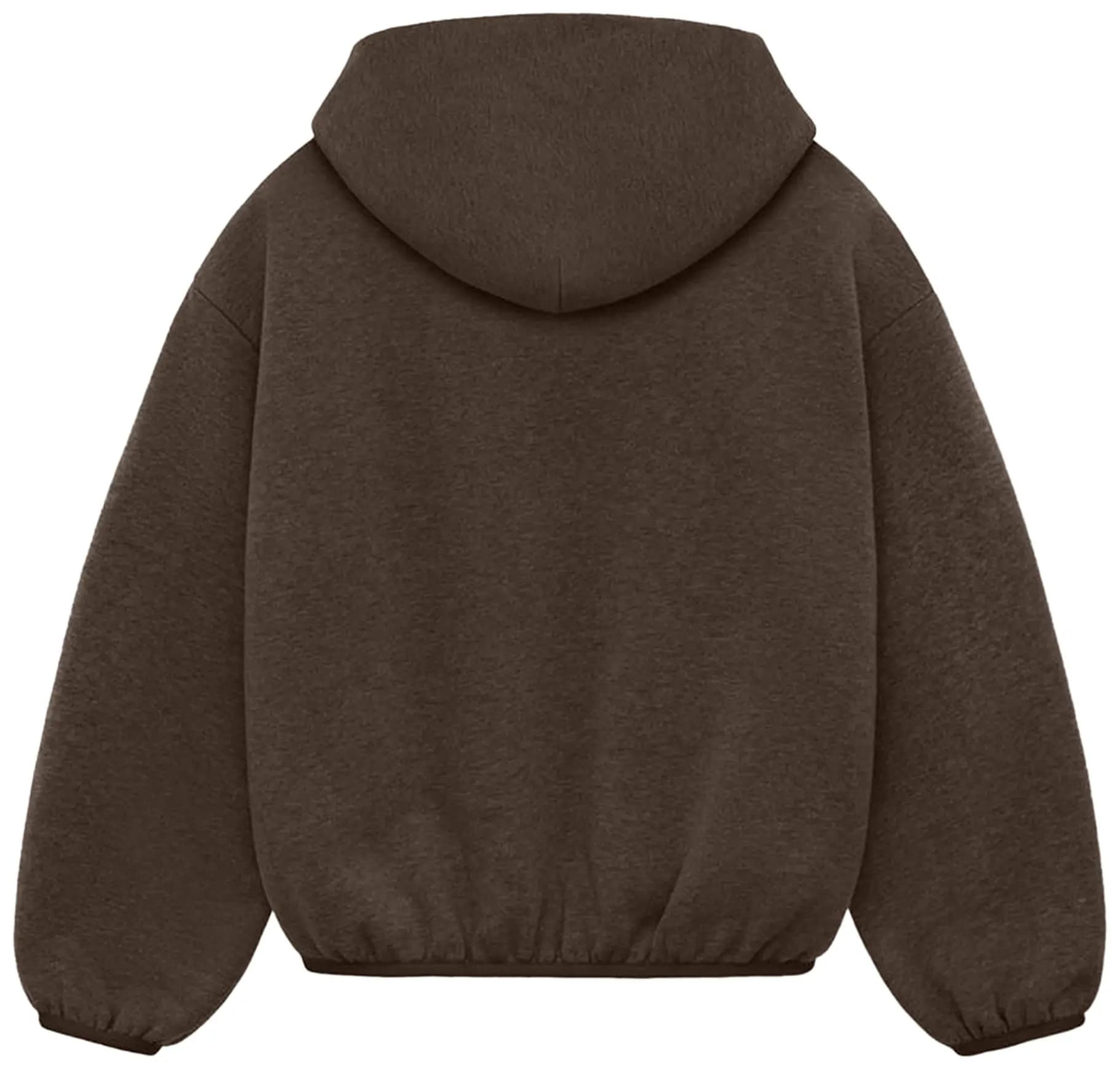 Fear of God Essentials Kids Hoodie 'Heather Wood' by Fear Of God Essentials