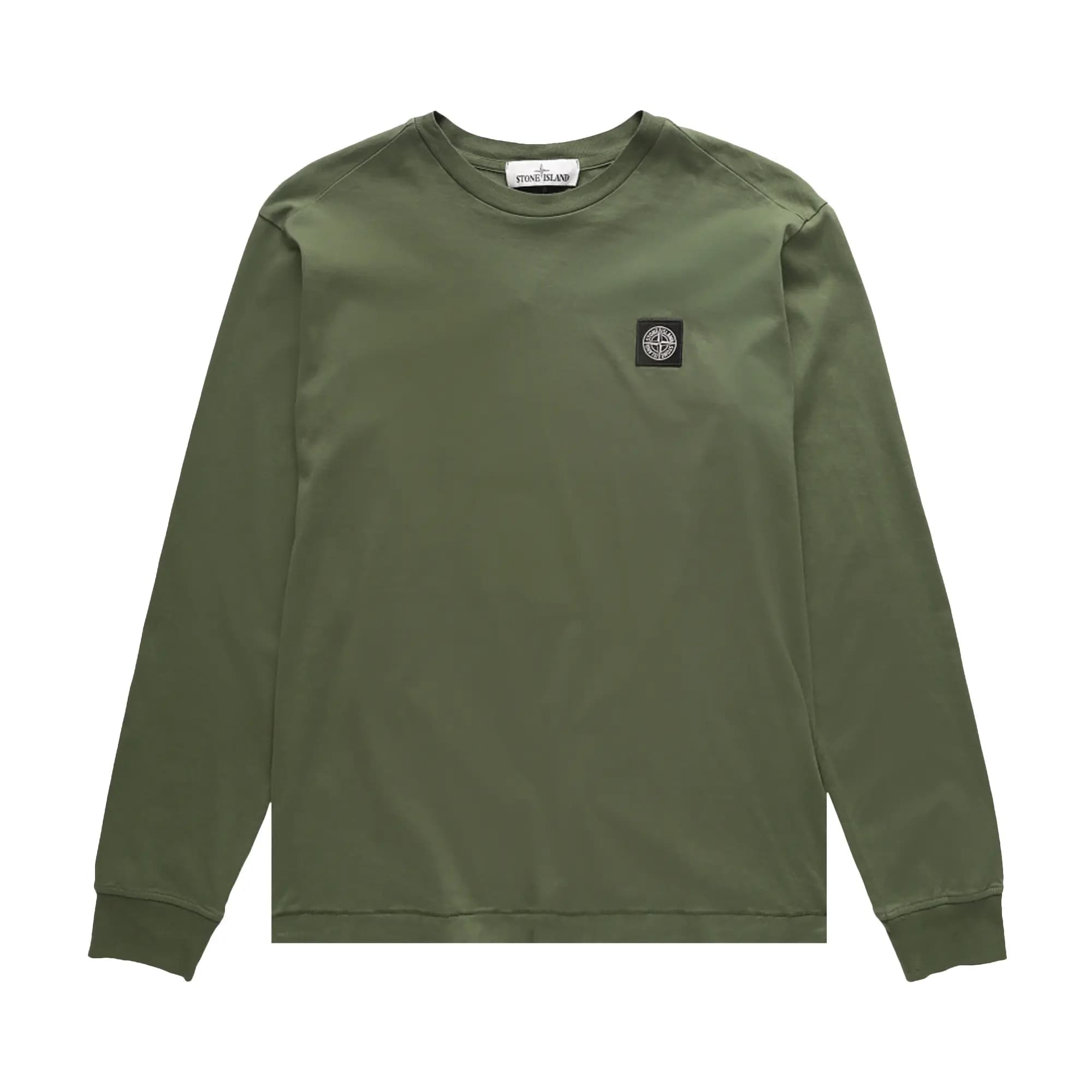 Stone Island Long-Sleeve T-Shirt 'Olive' by Stone Island