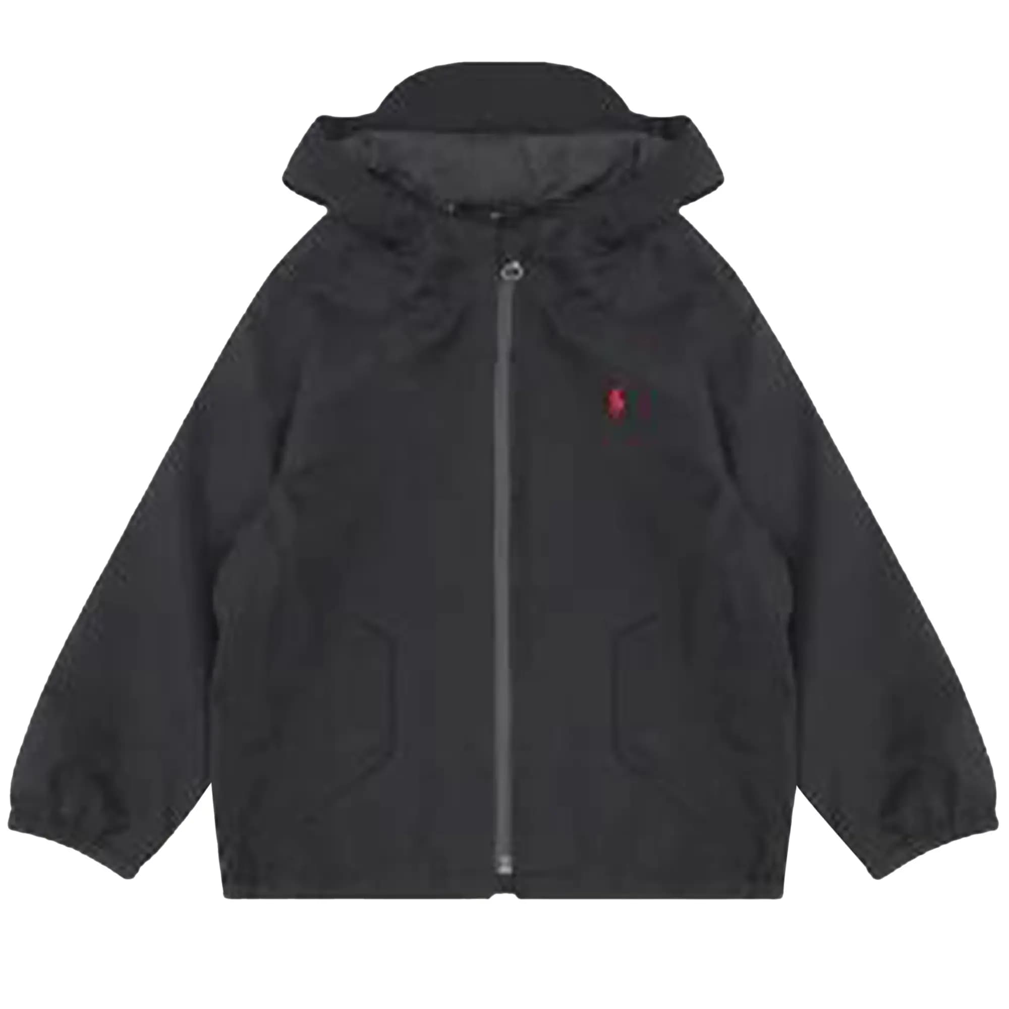 Polo Ralph Lauren Recycled Polyester Portland Shell Windbreaker Jacket 'Black' by Polo Ralph Lauren