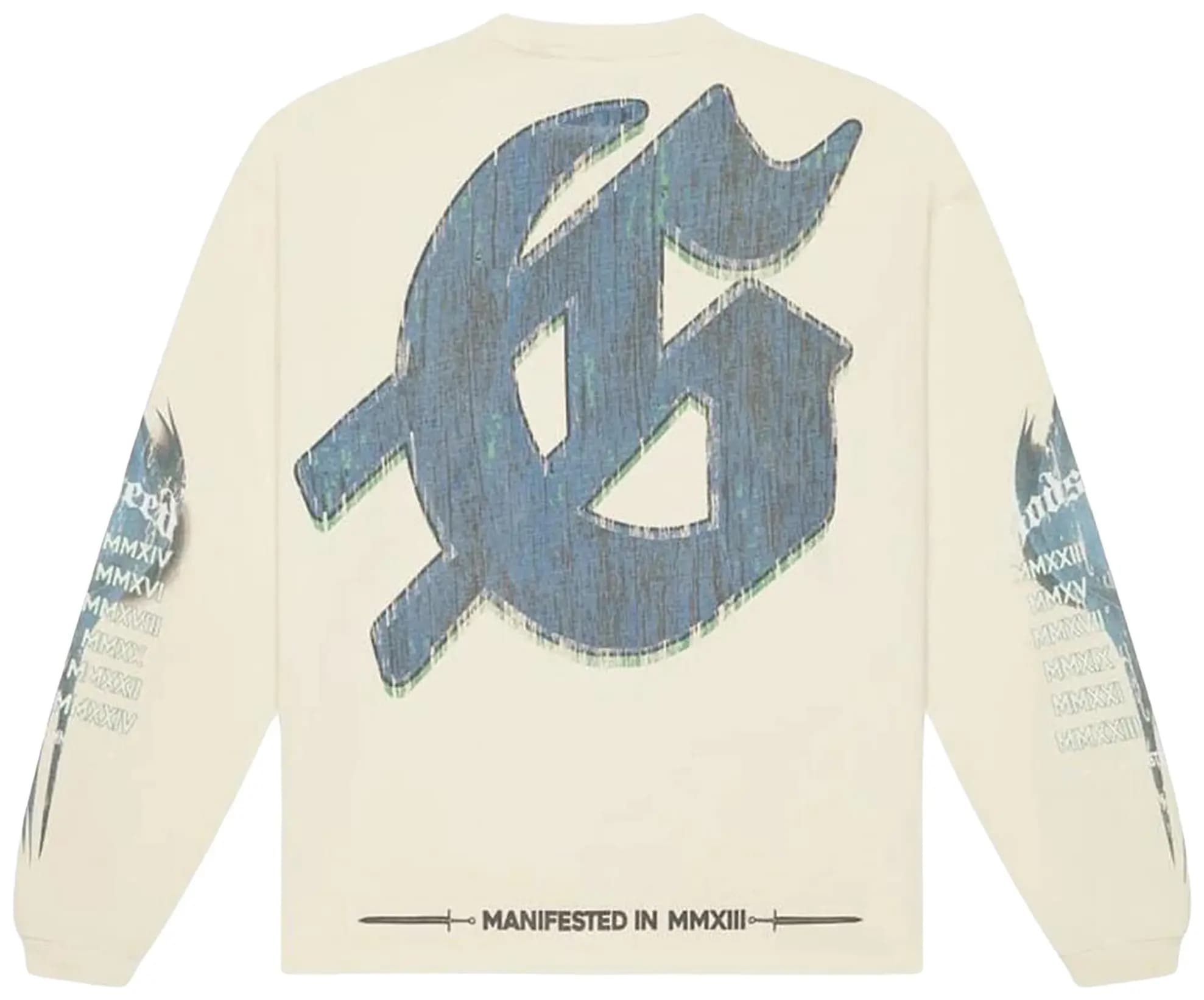Godspeed F.T.D Long-Sleeve T-Shirt 'Bone' 2