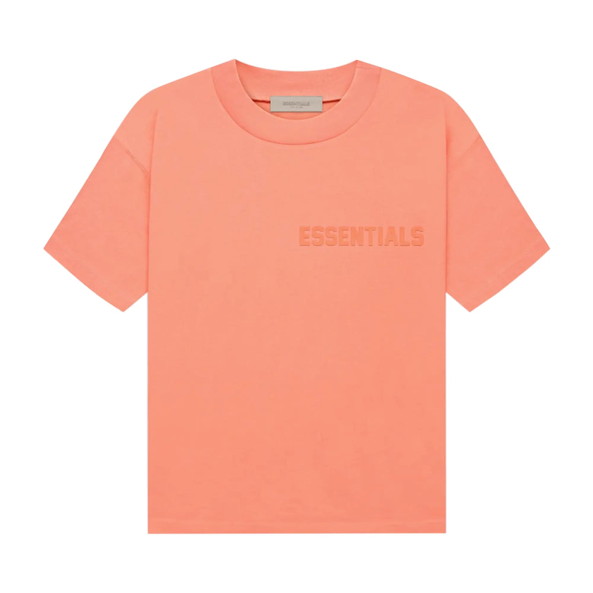 Fear of God Essentials Short-Sleeve Tee 'Coral' by Fear Of God Essentials