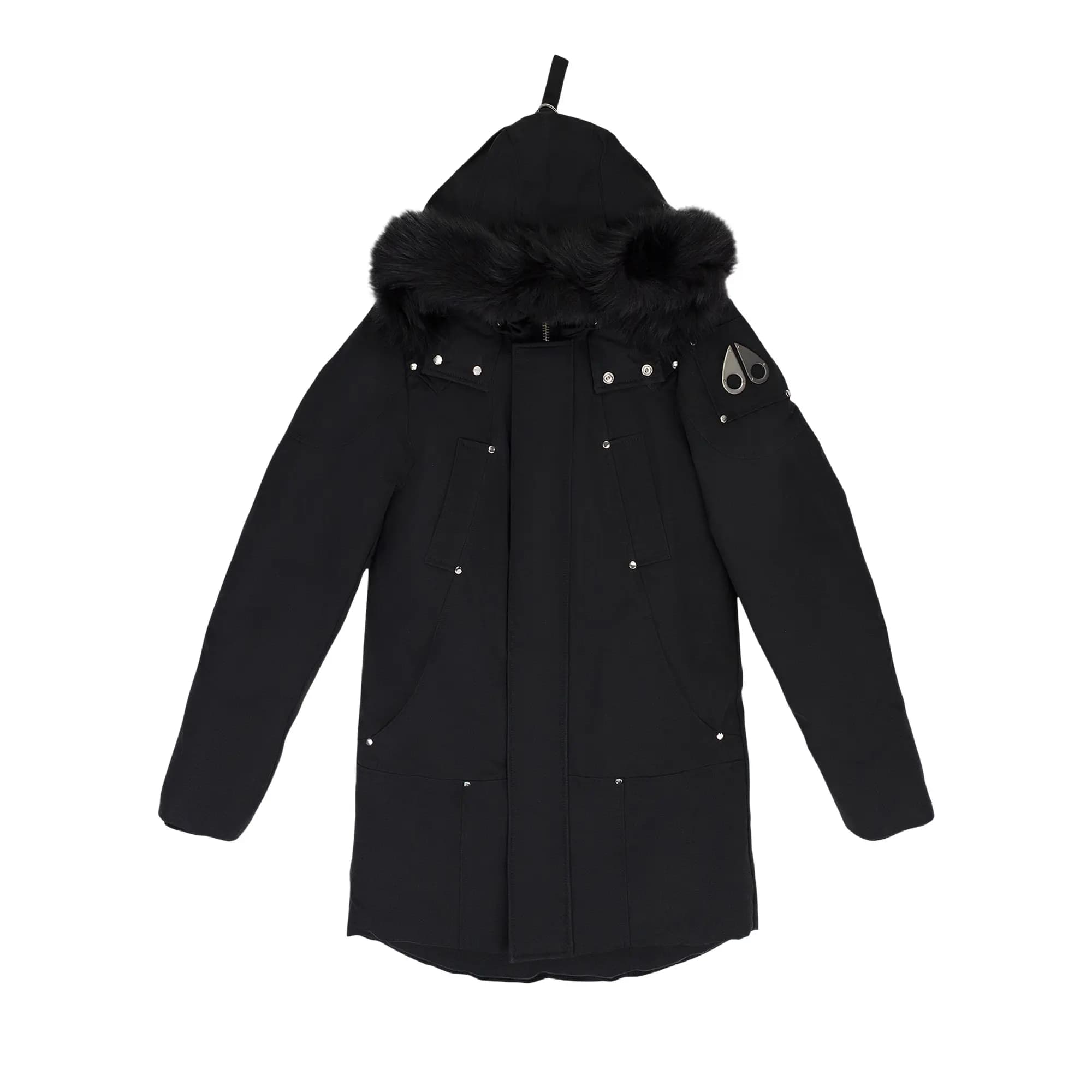 Moose Knuckles Stirling Parka 'Black' by Moose Knuckles
