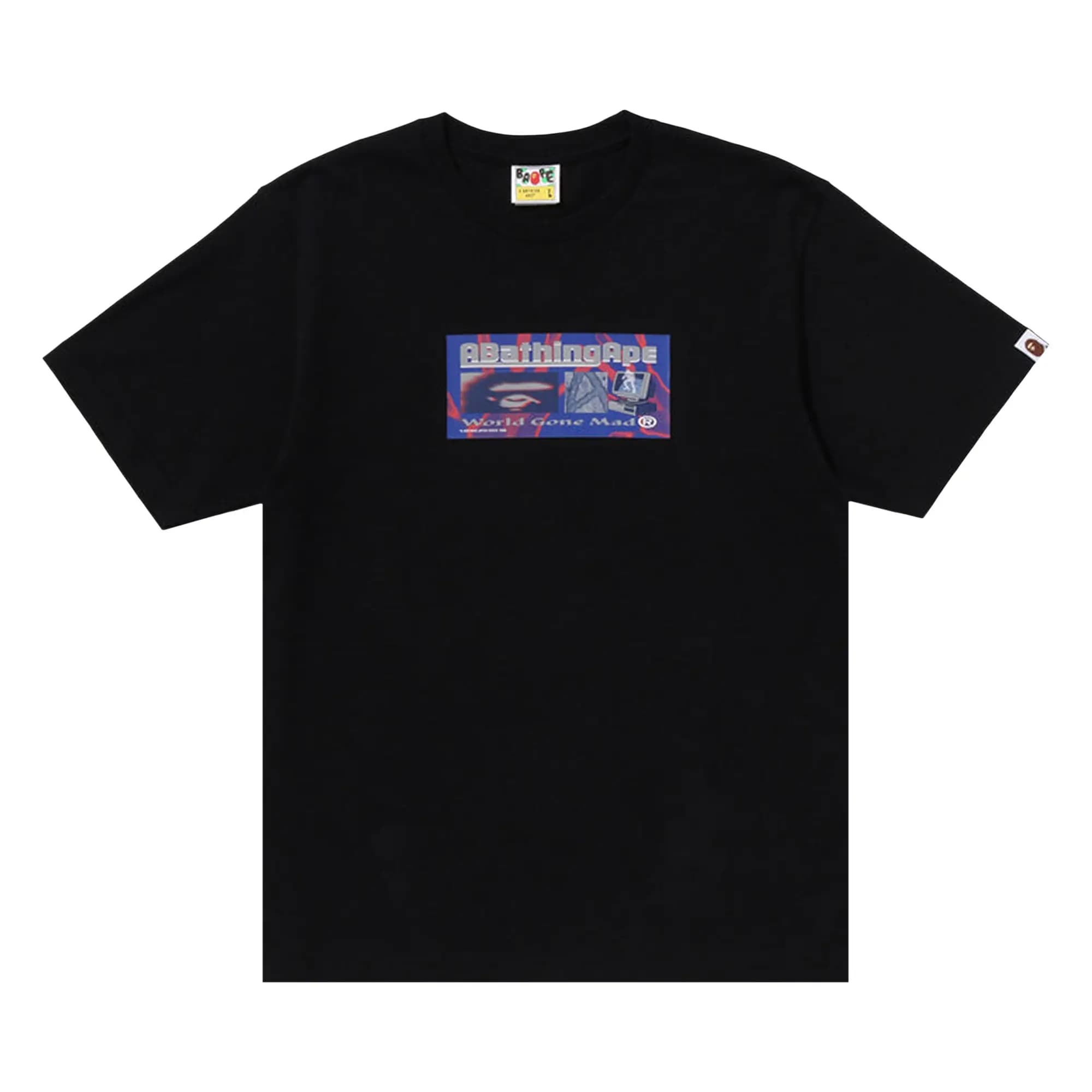 BAPE Handprint Logo Tee 'Black' by BAPE