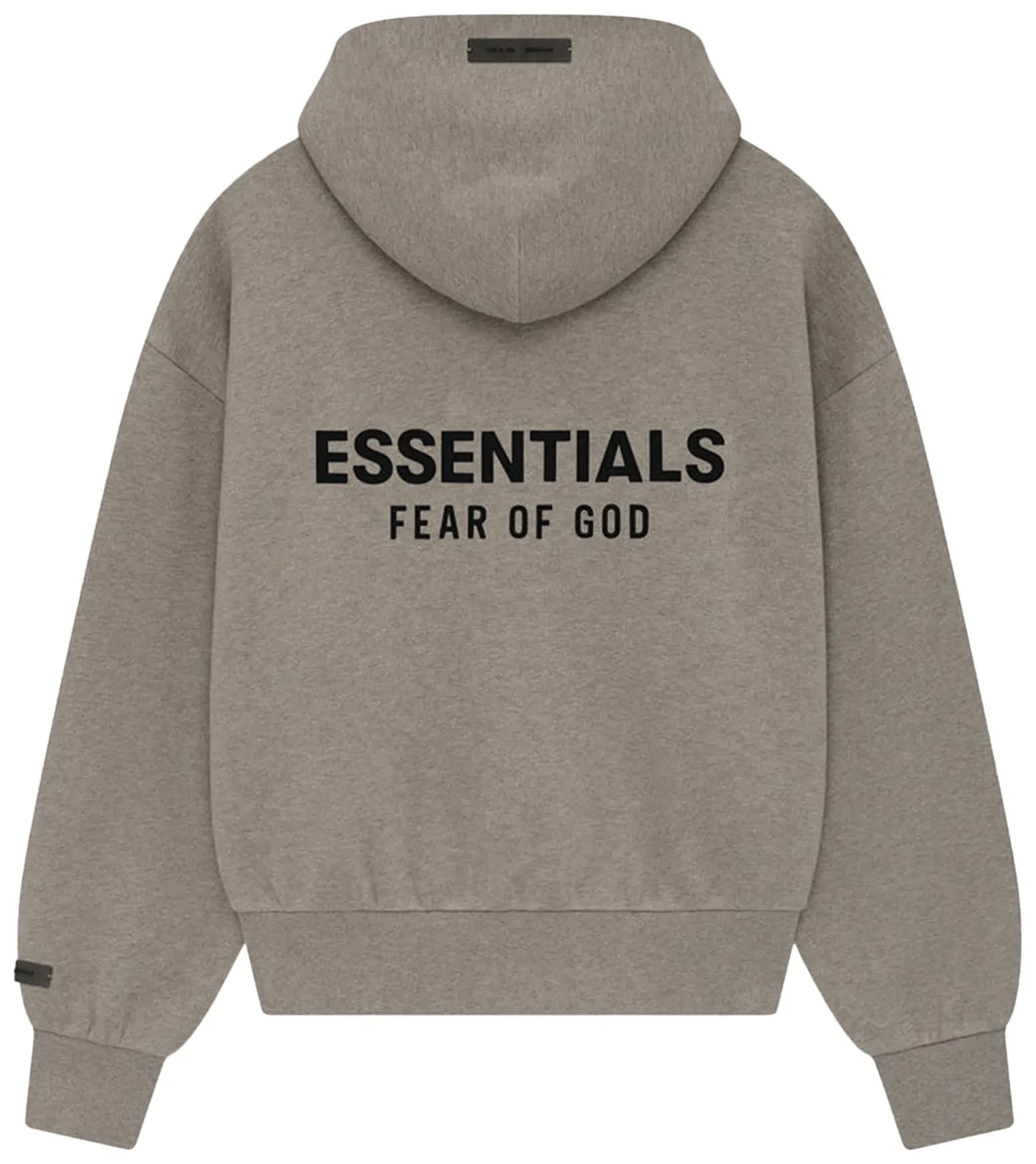 Fear of God Essentials Classic Full Zip-Up Hoodie 'Homestead Heather' 2