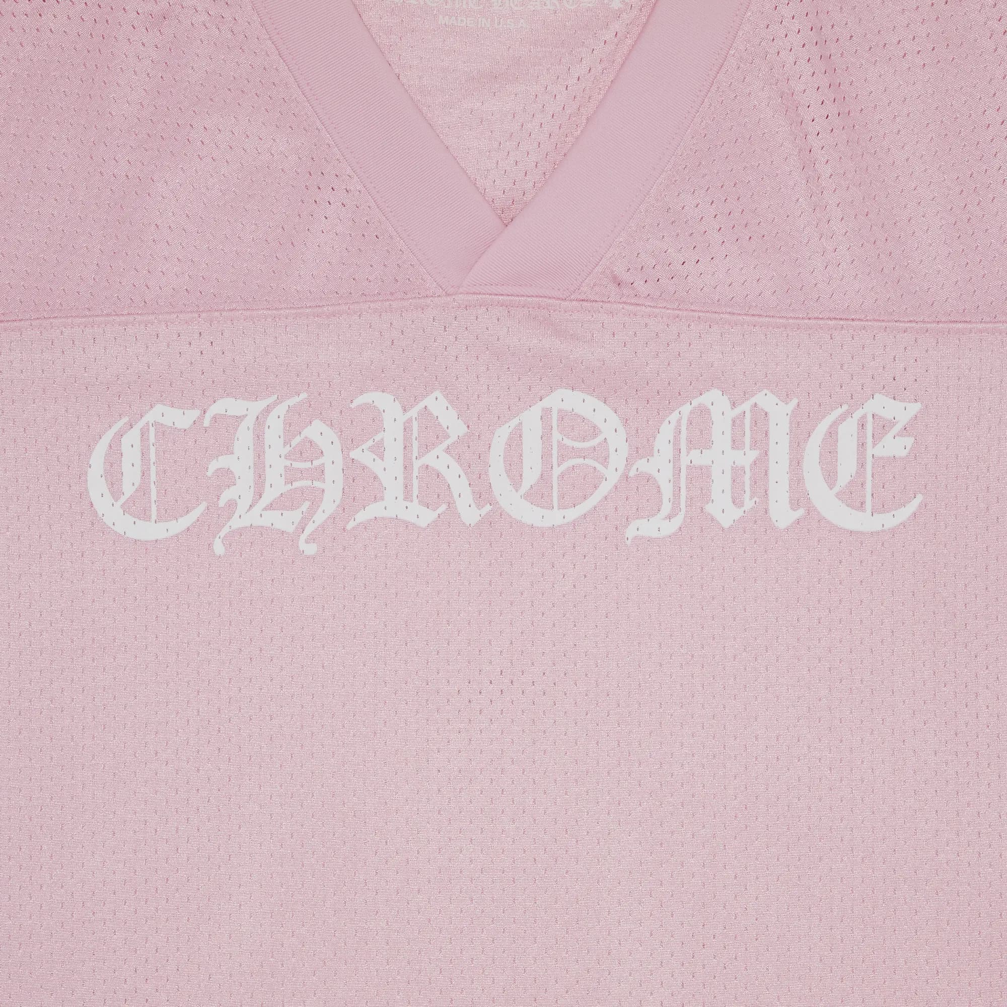 Chrome Hearts Love You Mesh Warm Up Jersey 'Pink' 3