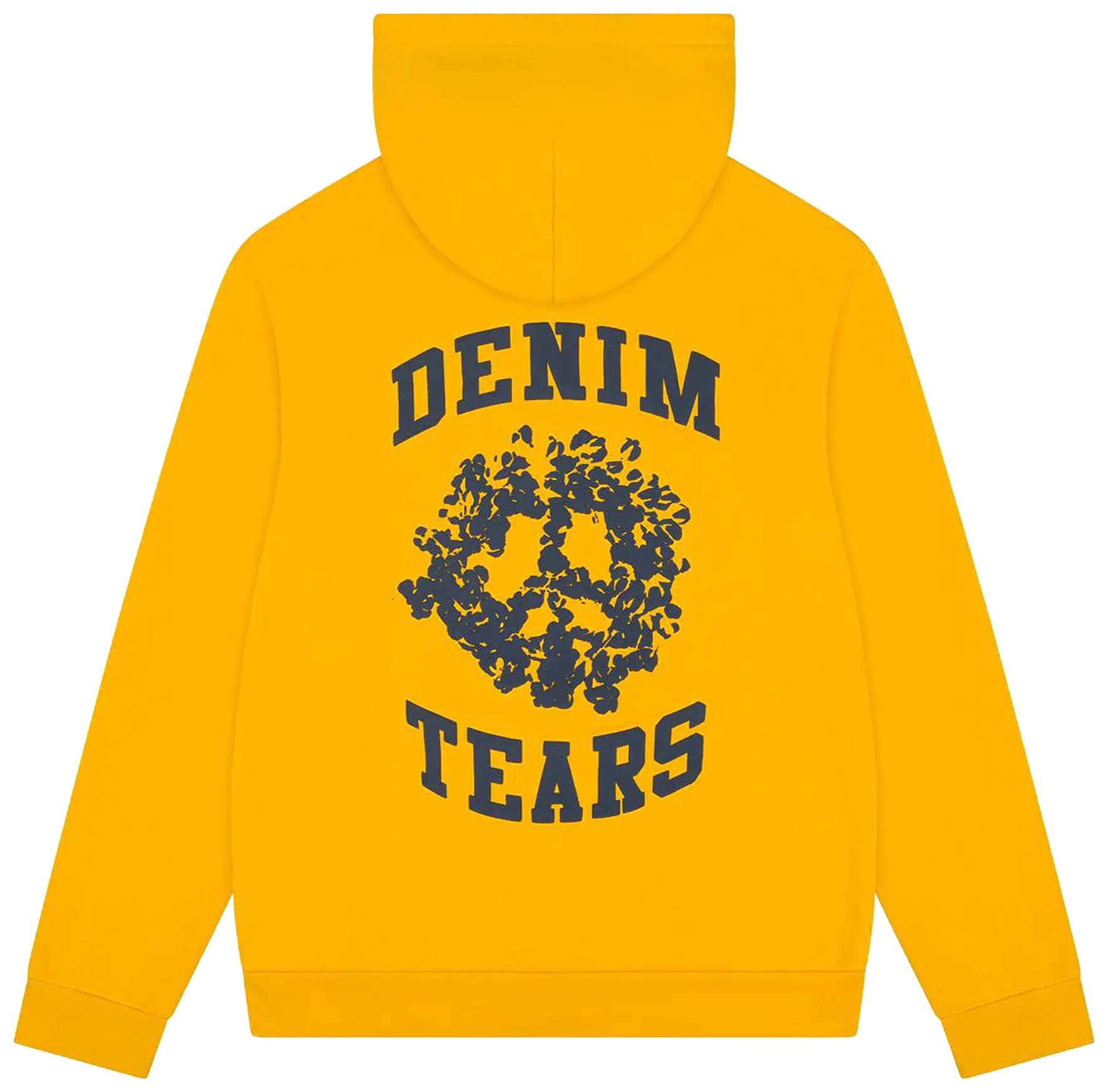 Denim Tears Denim University Zip Hoodie 'Yellow' by Denim Tears