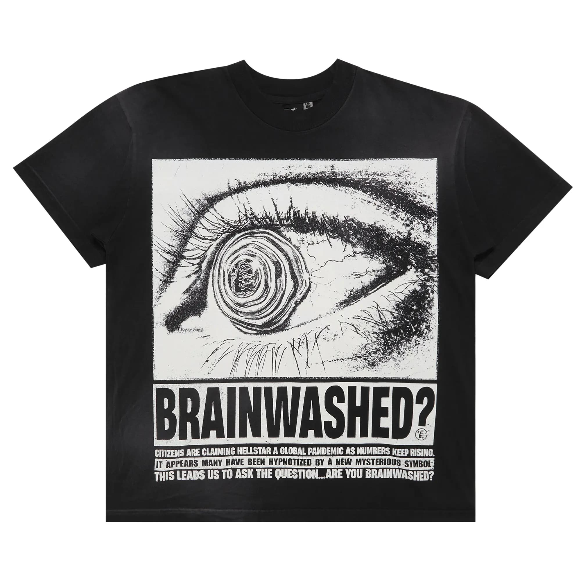 Hellstar Eyeball T-Shirt 'Black' by Hellstar