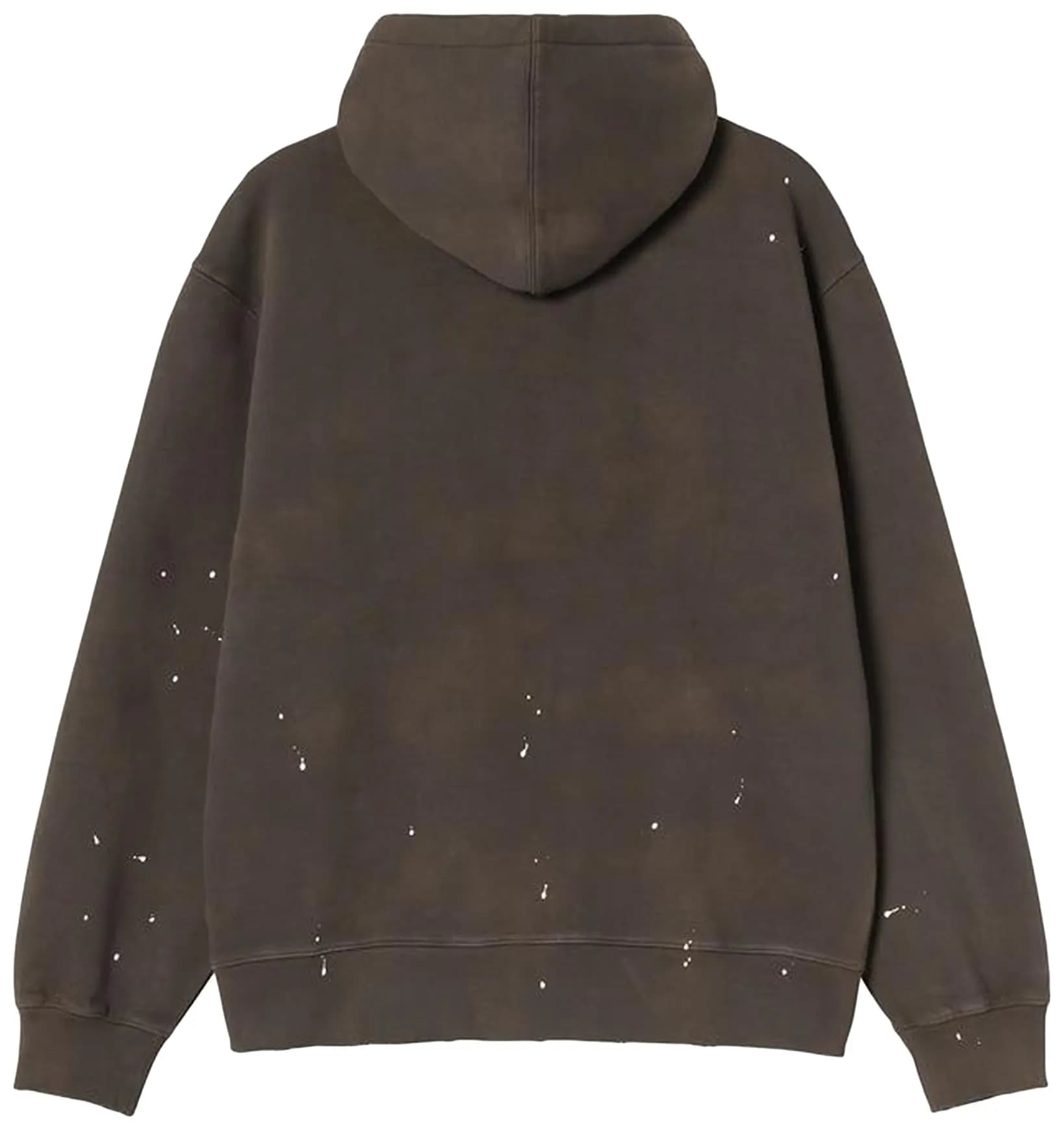 Carhartt WIP Hooded Painter Jacket 'Tobacco (Destroy Wash, Splatter)' 2