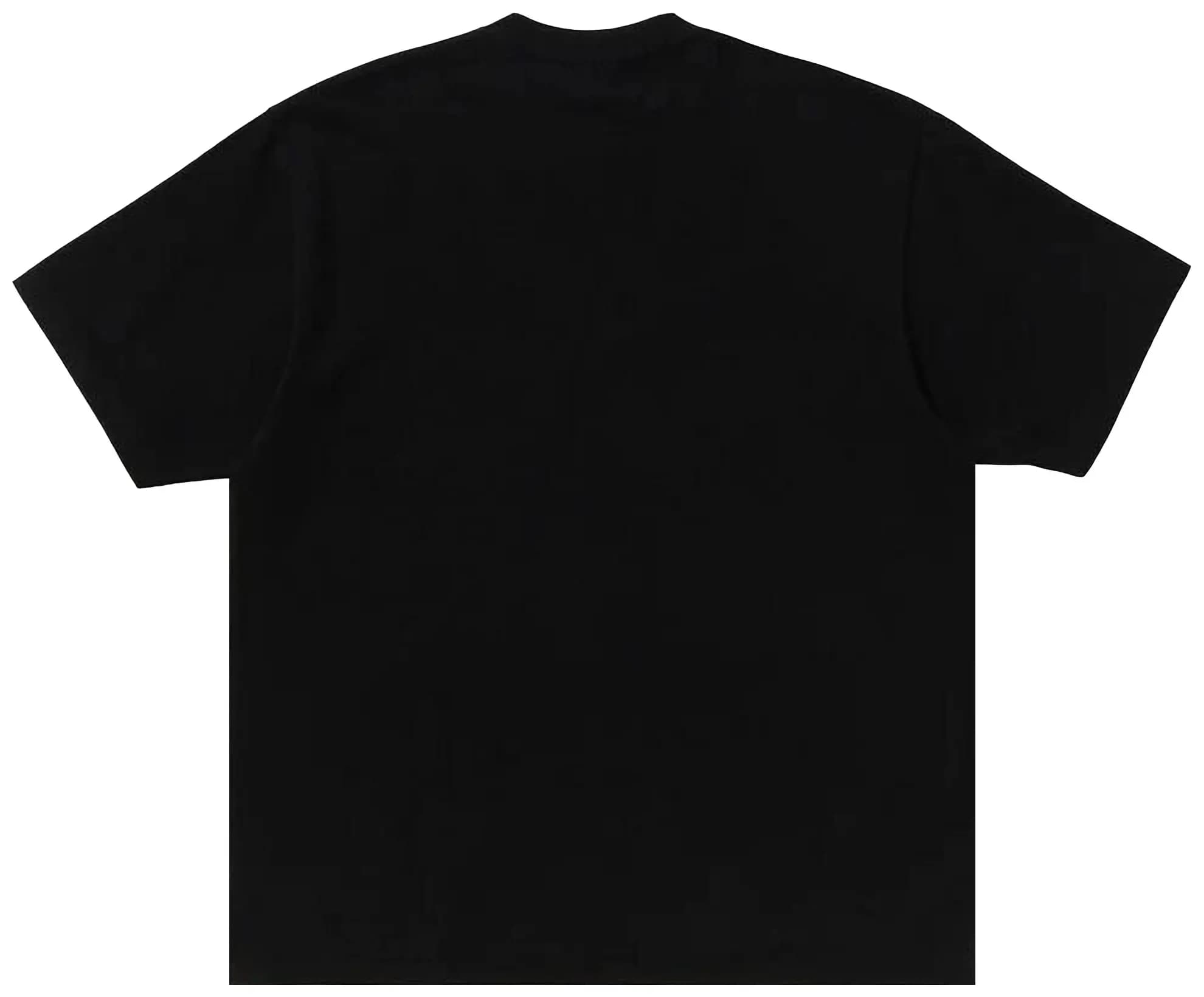 BAPE Hand Drawn Outline College Relaxed Fit Tee 'Black' 2