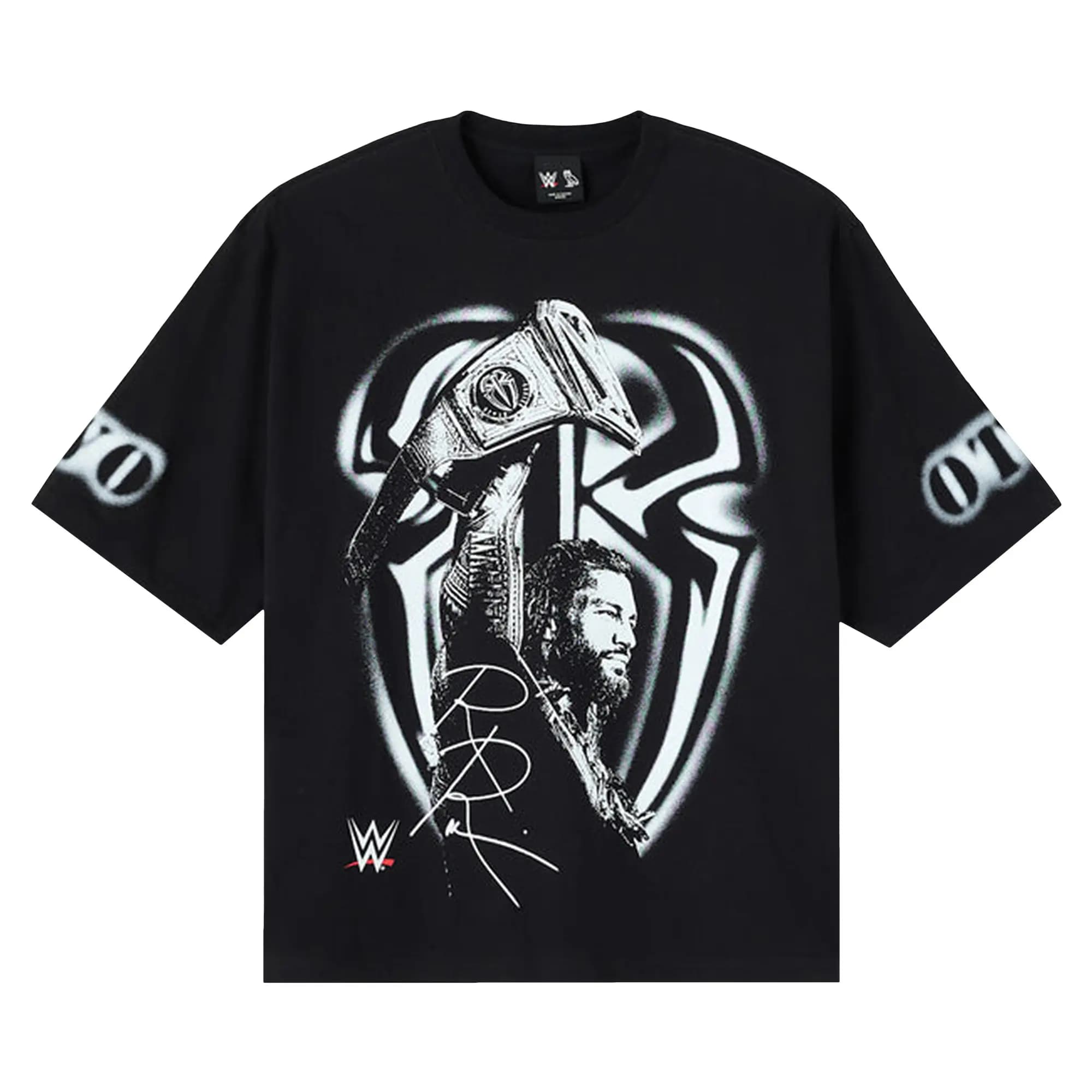 OVO x WWE Roman Reigns Tee 'Black' by OVO