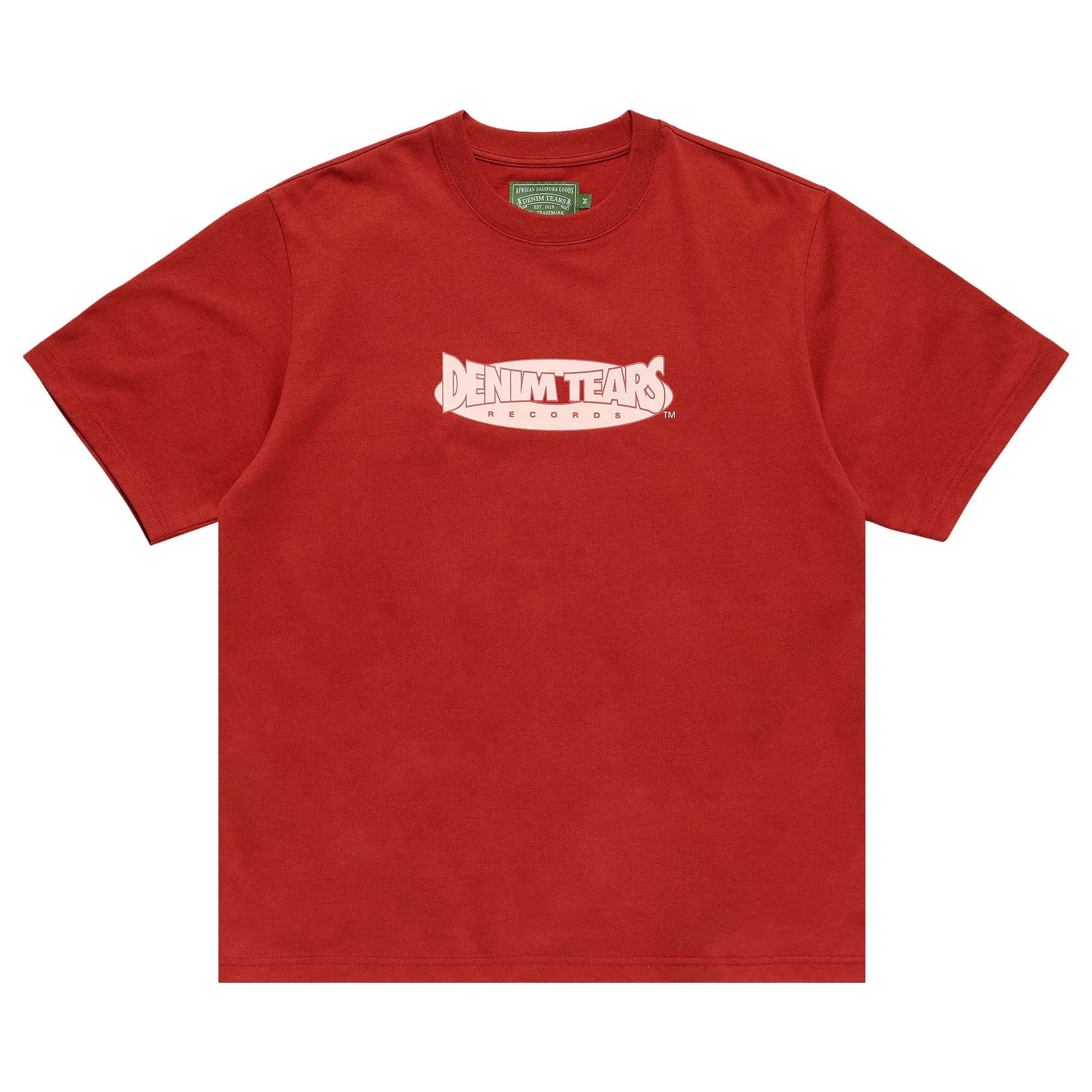 Denim Tears Panther Dj Tee 'Red' by Denim Tears
