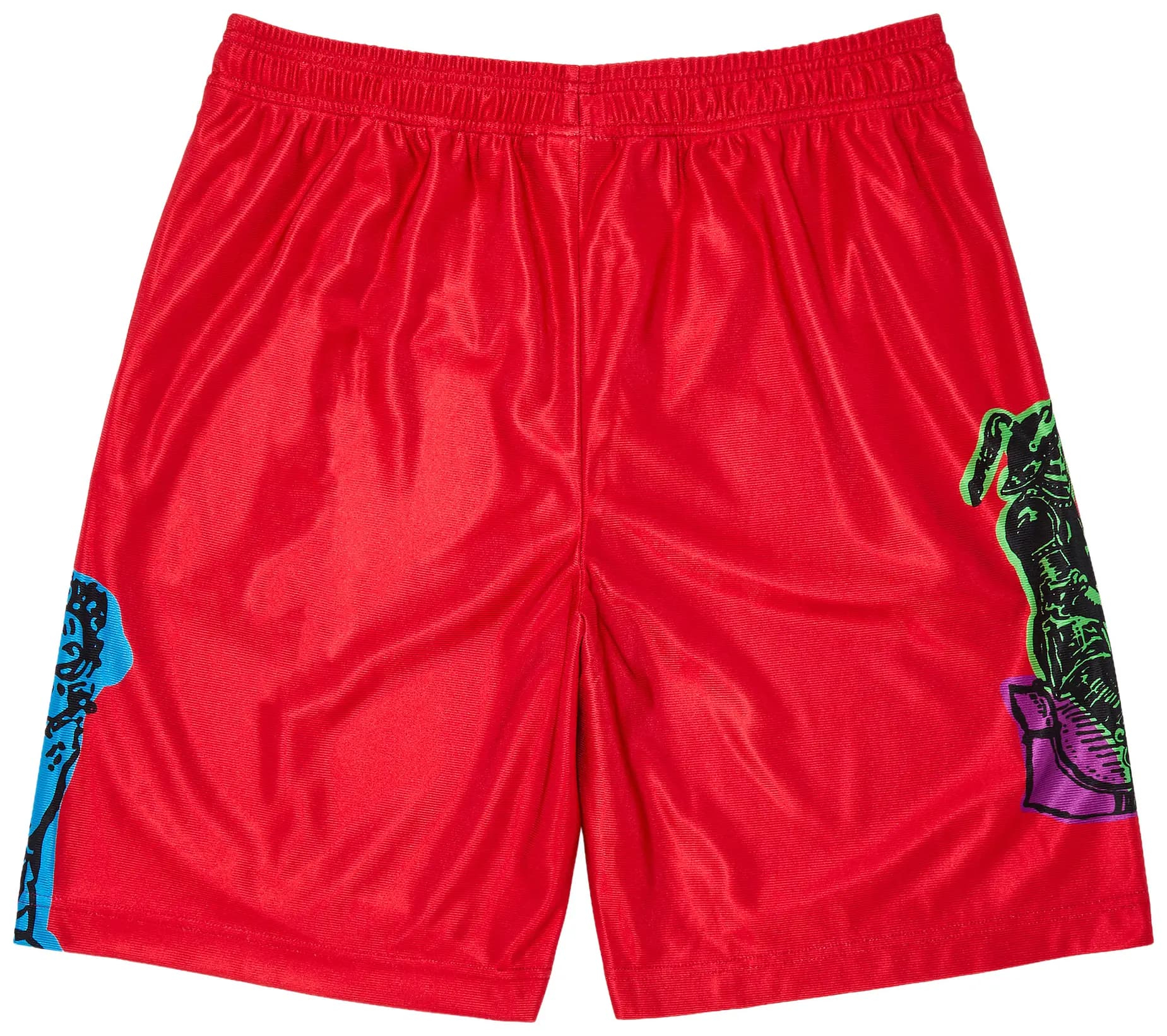 GOAT Death Tarot Shorts Red 2