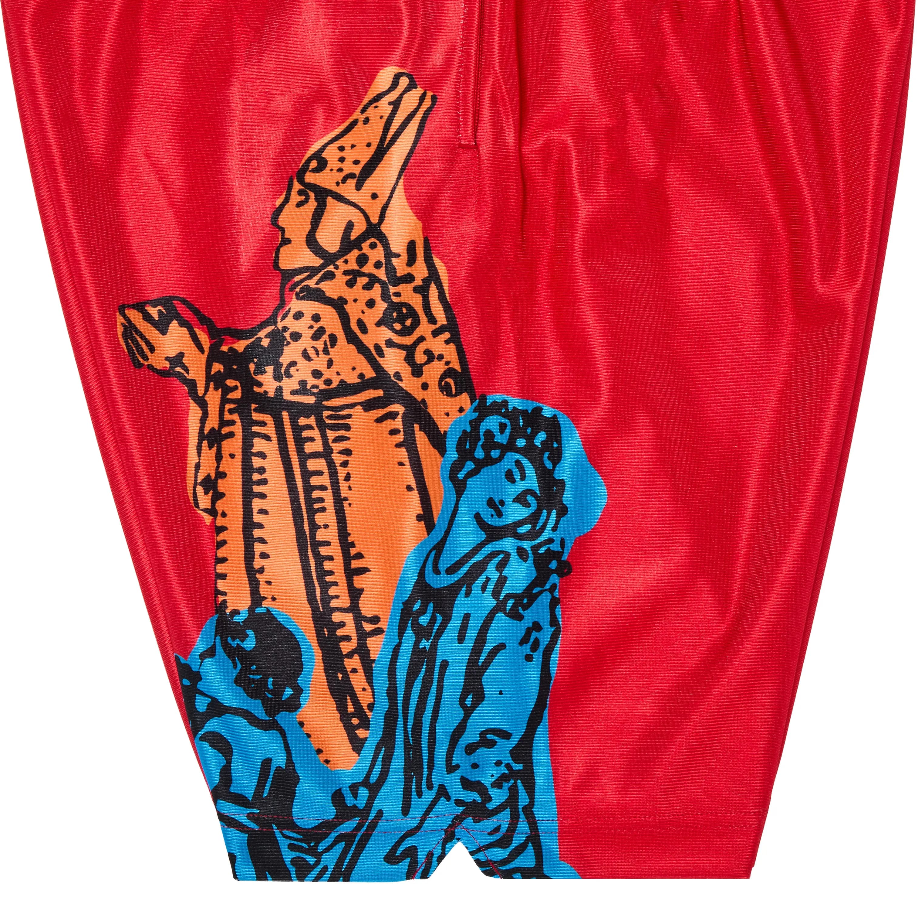 GOAT Death Tarot Shorts Red 3