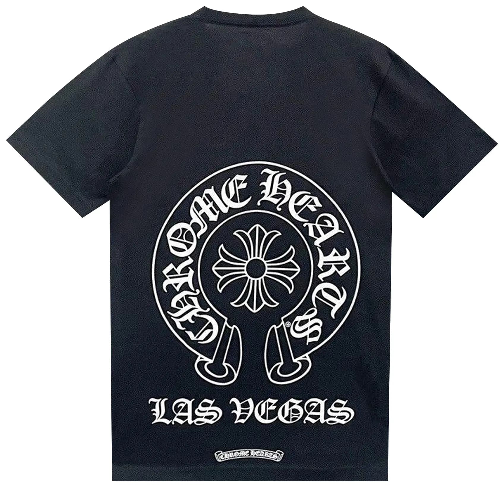Chrome Hearts Las Vegas Exclusive Horseshoe Logo Pocket T-Shirt 'Black' 2