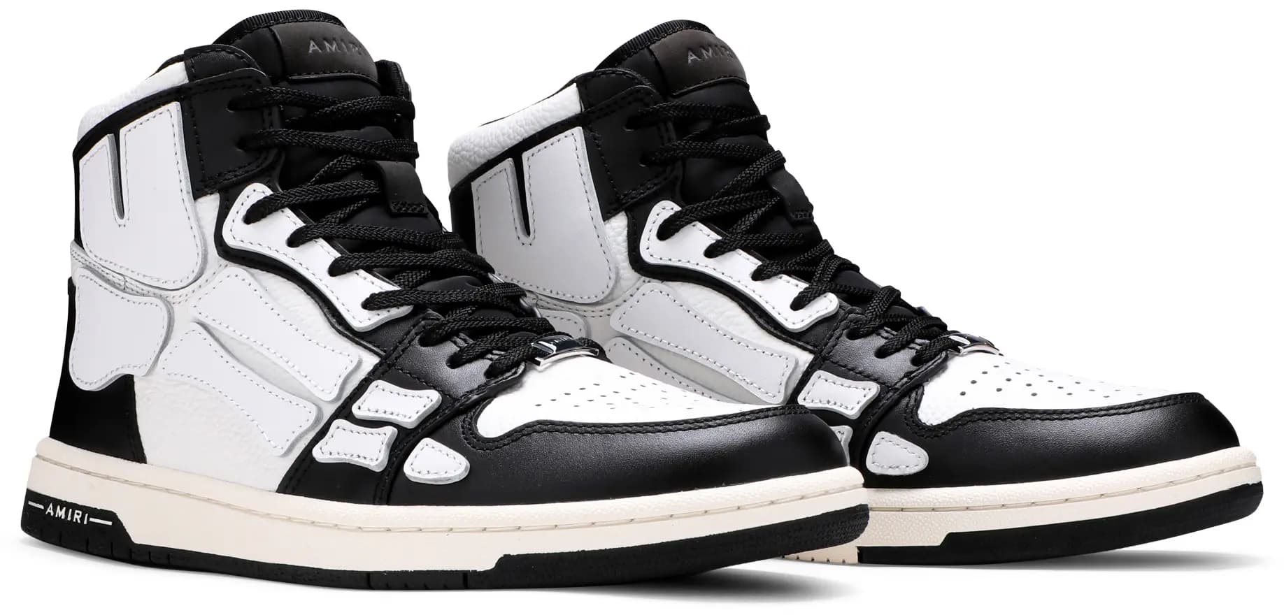Amiri Skeleton High 'Black White' 8