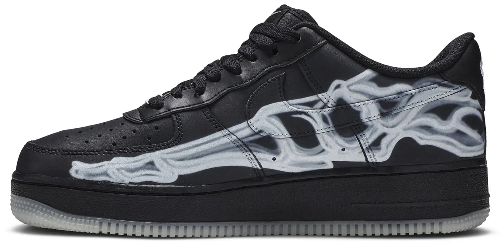 Nike Air Force 1 '07 QS 'Black Skeleton' 3