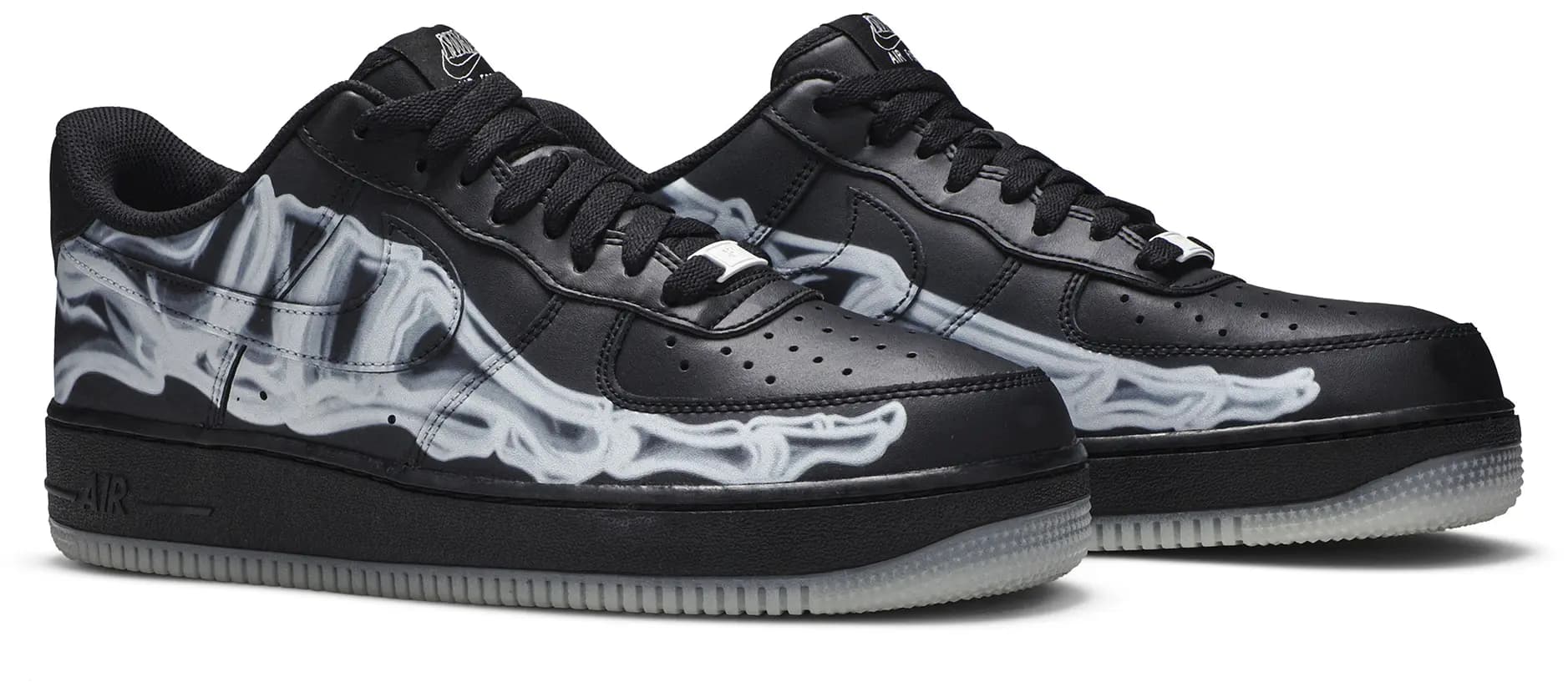 Nike Air Force 1 '07 QS 'Black Skeleton' 8