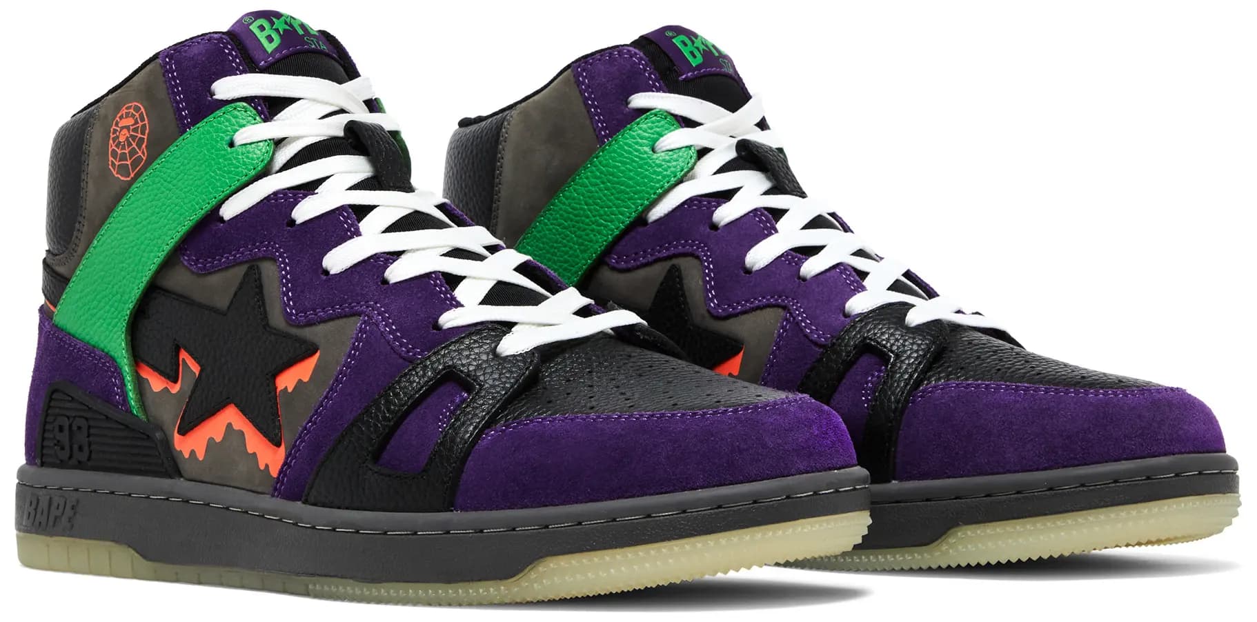BAPE Sk8 Sta High 'Halloween' 8