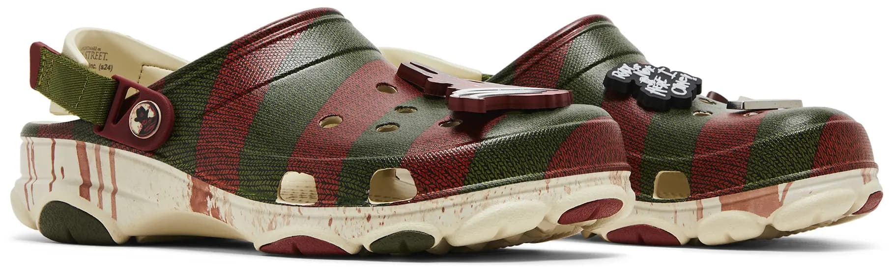 A Nightmare on Elm Street x Crocs All-Terrain Clog 'Horror Pack - Freddy Krueger' 8