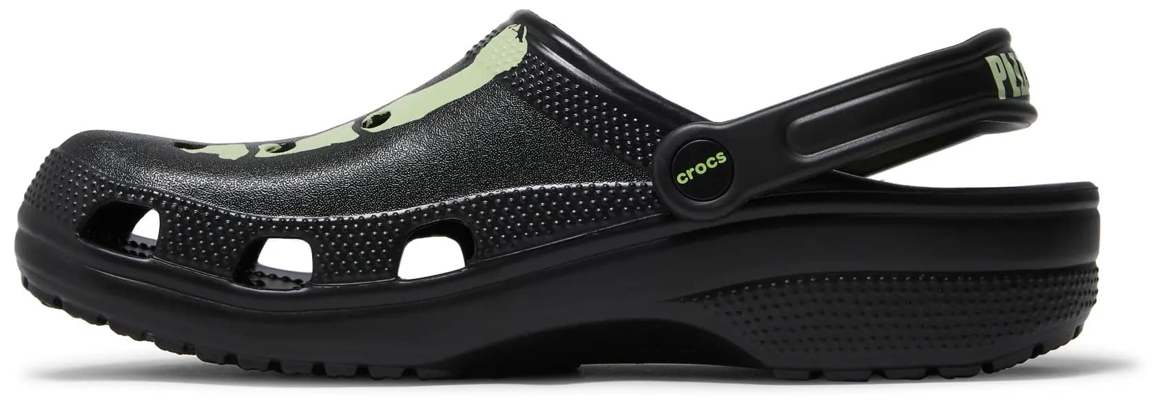 Pleasures x Crocs Classic Clog 'Skeleton - Glow in the Dark' 3