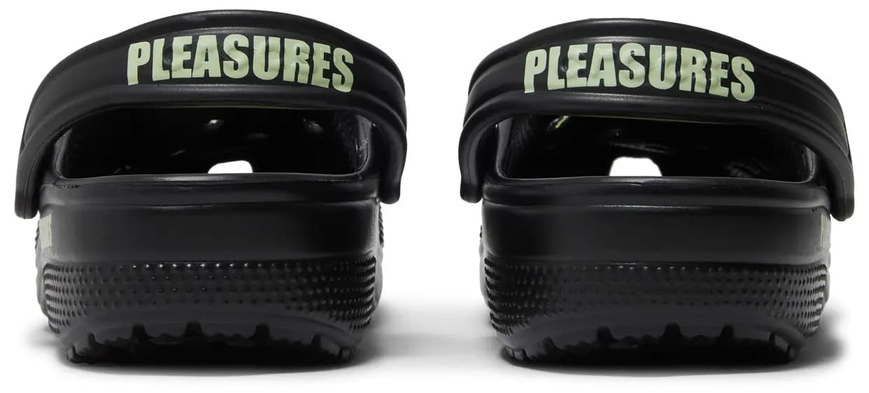 Pleasures x Crocs Classic Clog 'Skeleton - Glow in the Dark' 6
