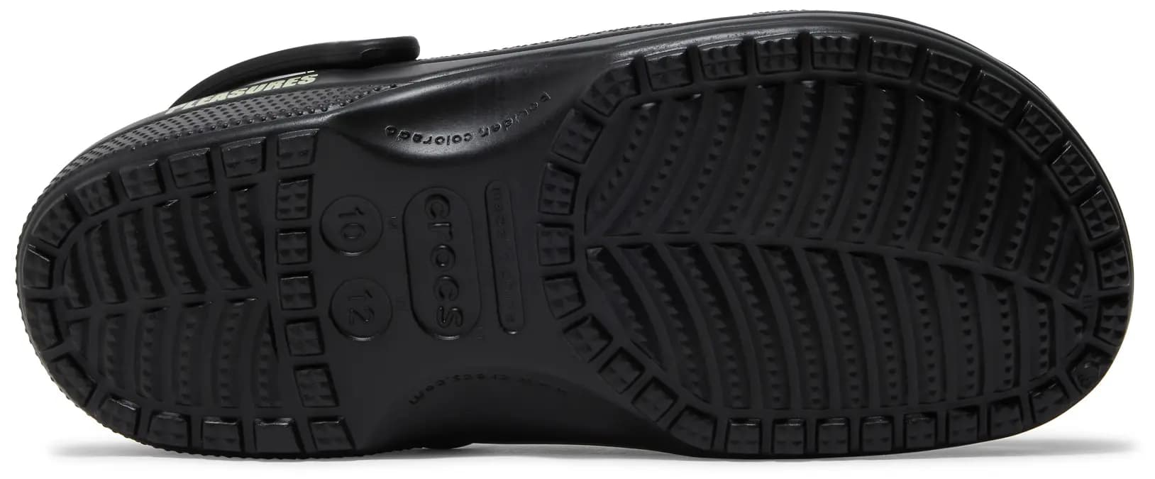 Pleasures x Crocs Classic Clog 'Skeleton - Glow in the Dark' 4