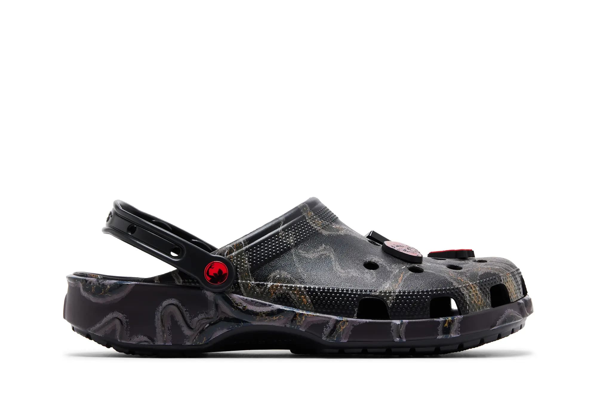 Stranger Things x Crocs Classic Clog 'Black Red' by Crocs
