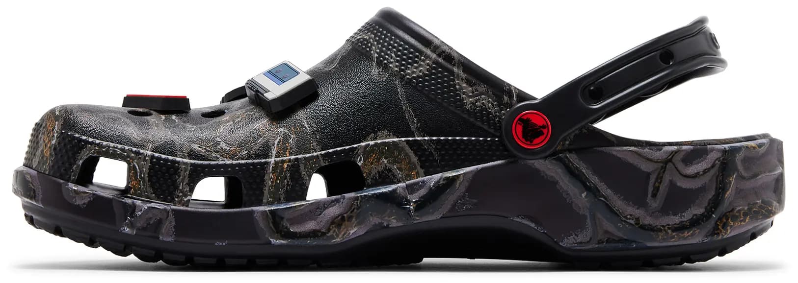Stranger Things x Crocs Classic Clog 'Black Red' 3
