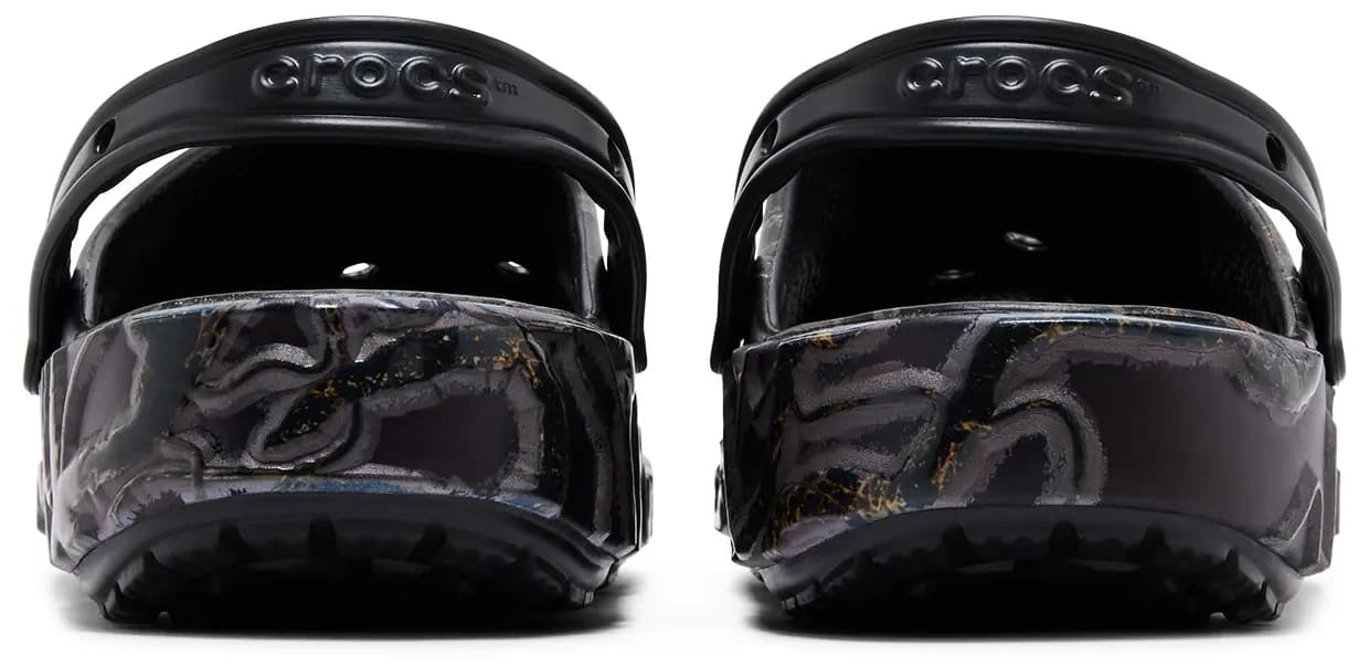 Stranger Things x Crocs Classic Clog 'Black Red' 6